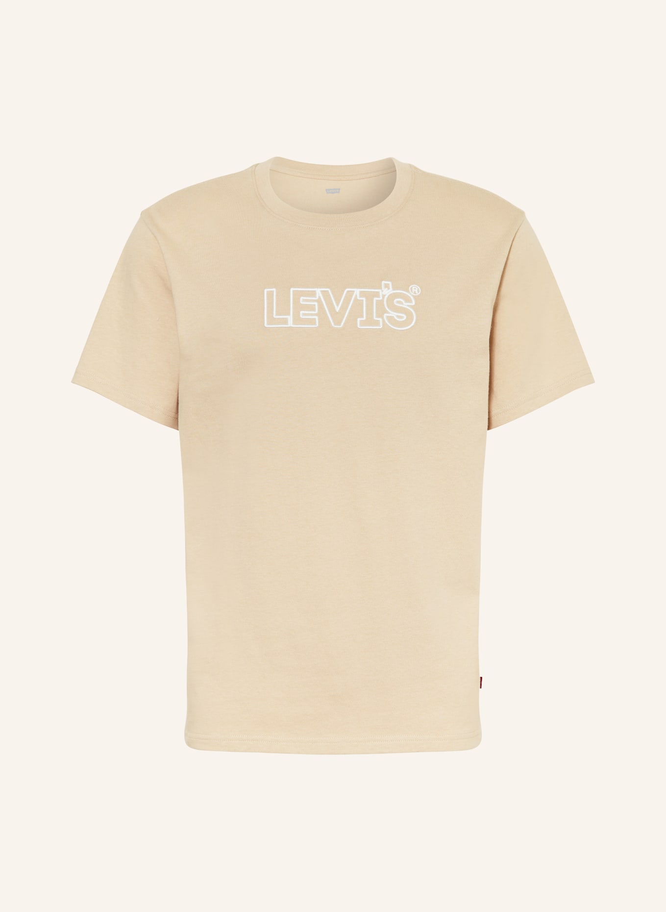Levi's® T-shirt, Color: BEIGE (Image 1)