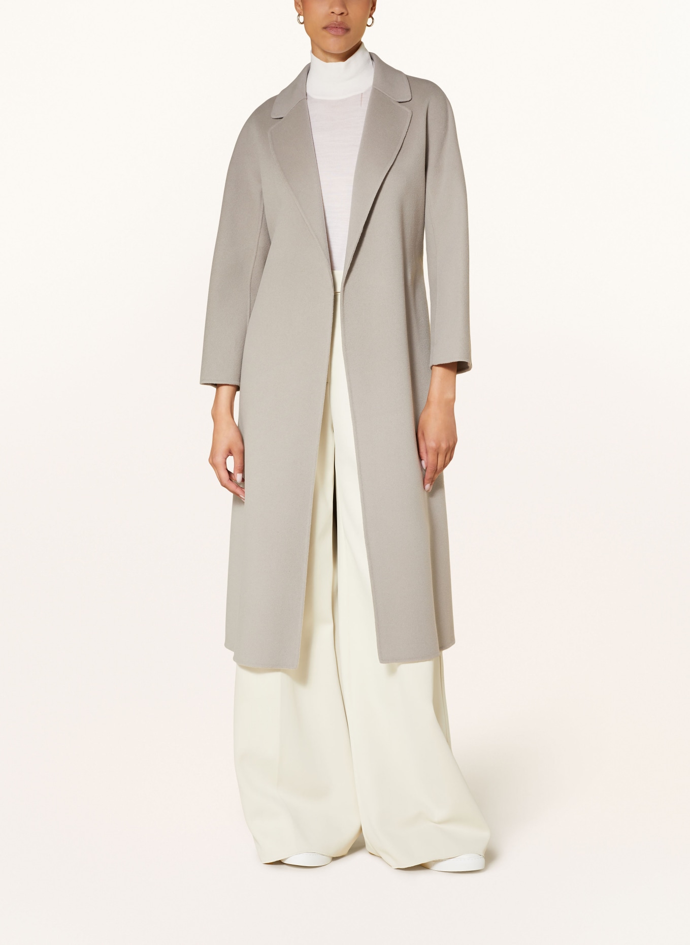 S Max Mara Wollmantel ESTURIA mit 3/4-Arm, Farbe: GRAU (Bild 2)