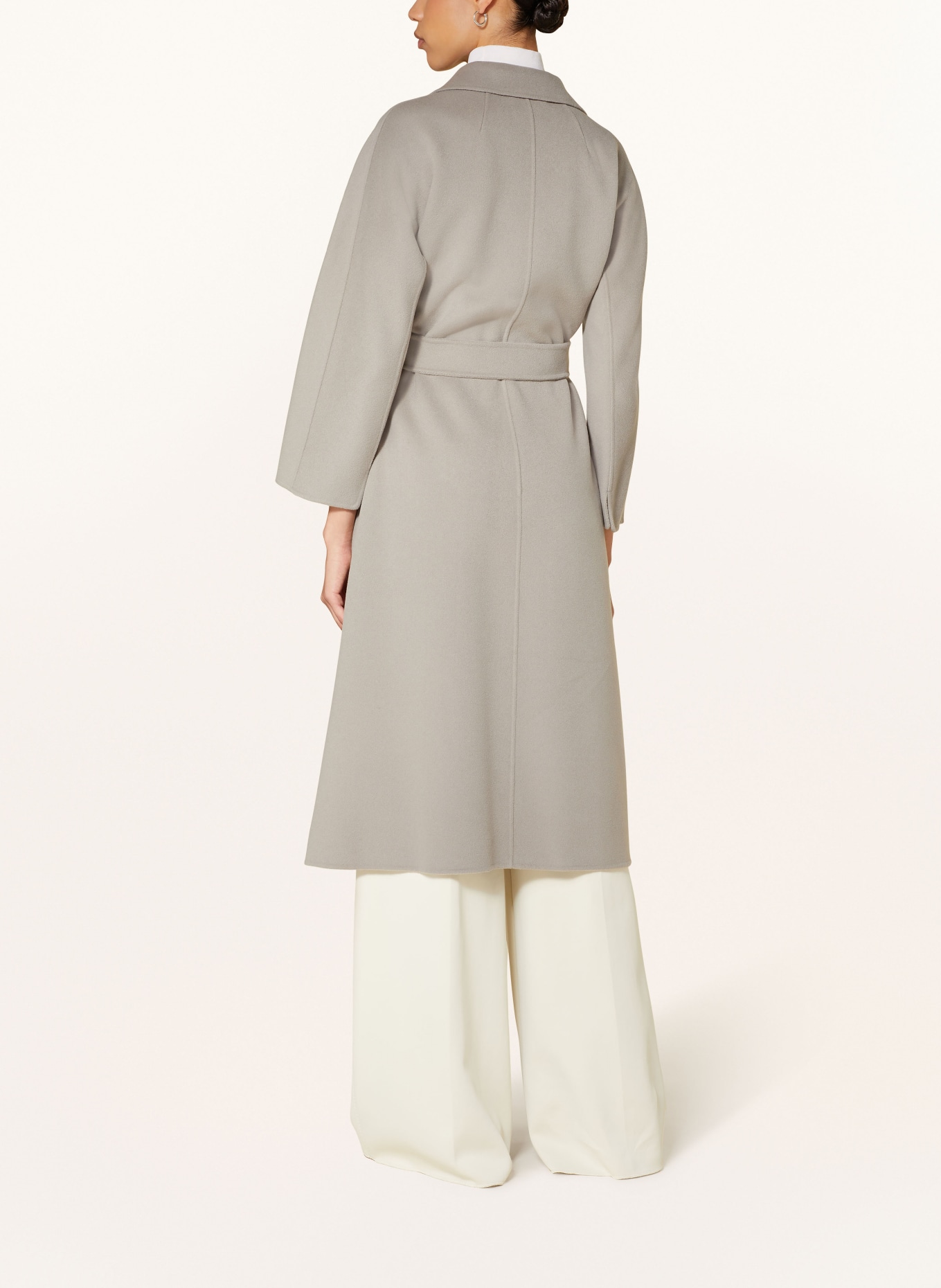 S Max Mara Wollmantel ESTURIA mit 3/4-Arm, Farbe: GRAU (Bild 3)