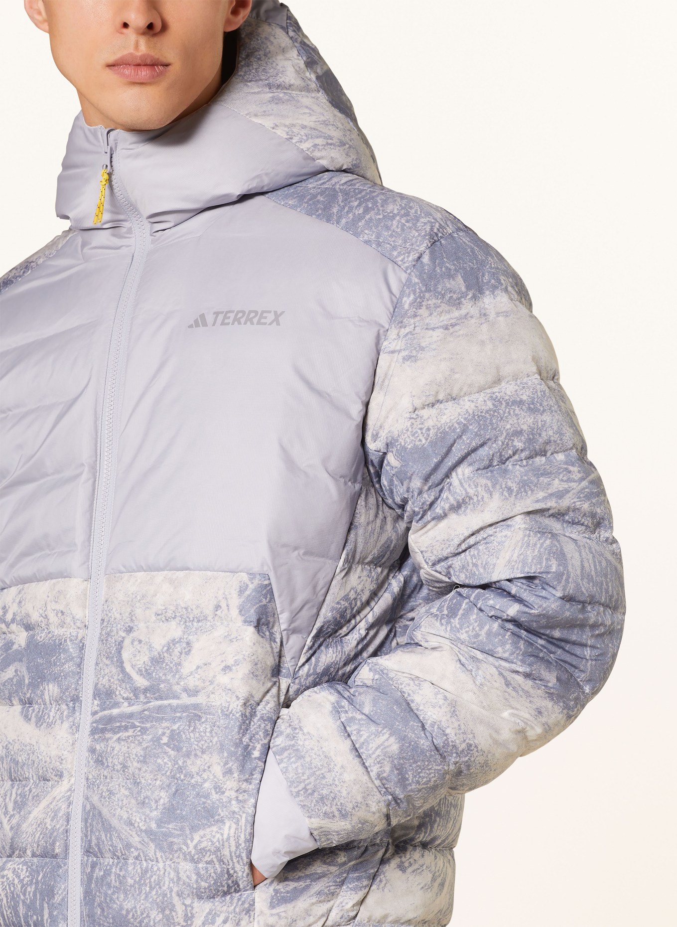 adidas TERREX Down jacket COLD.RDY, Color: BLUE GRAY (Image 6)