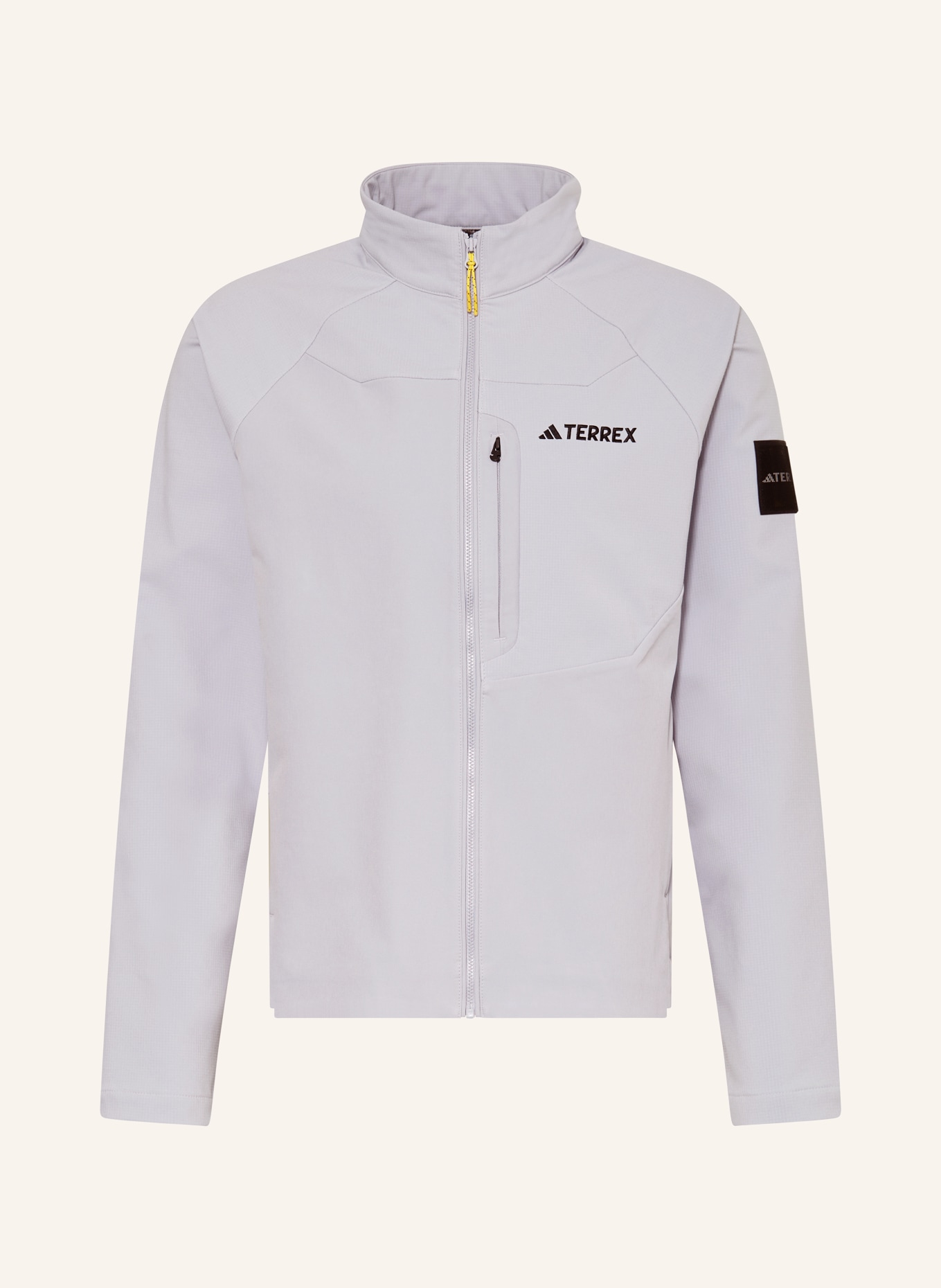 adidas TERREX Funktionsjacke in hellgrau