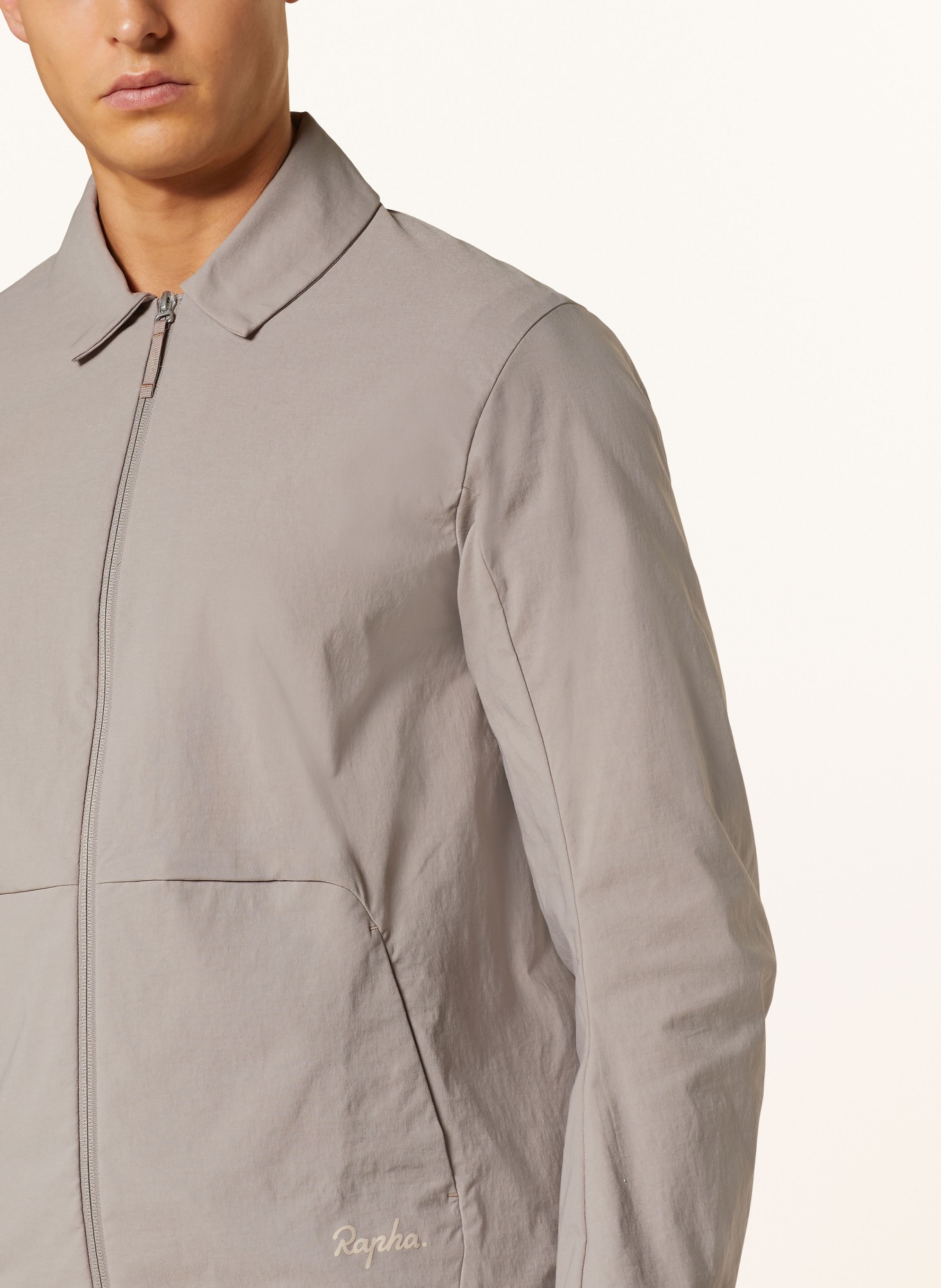 Rapha Jacket TECH COLLAR, Color: TAUPE (Image 4)