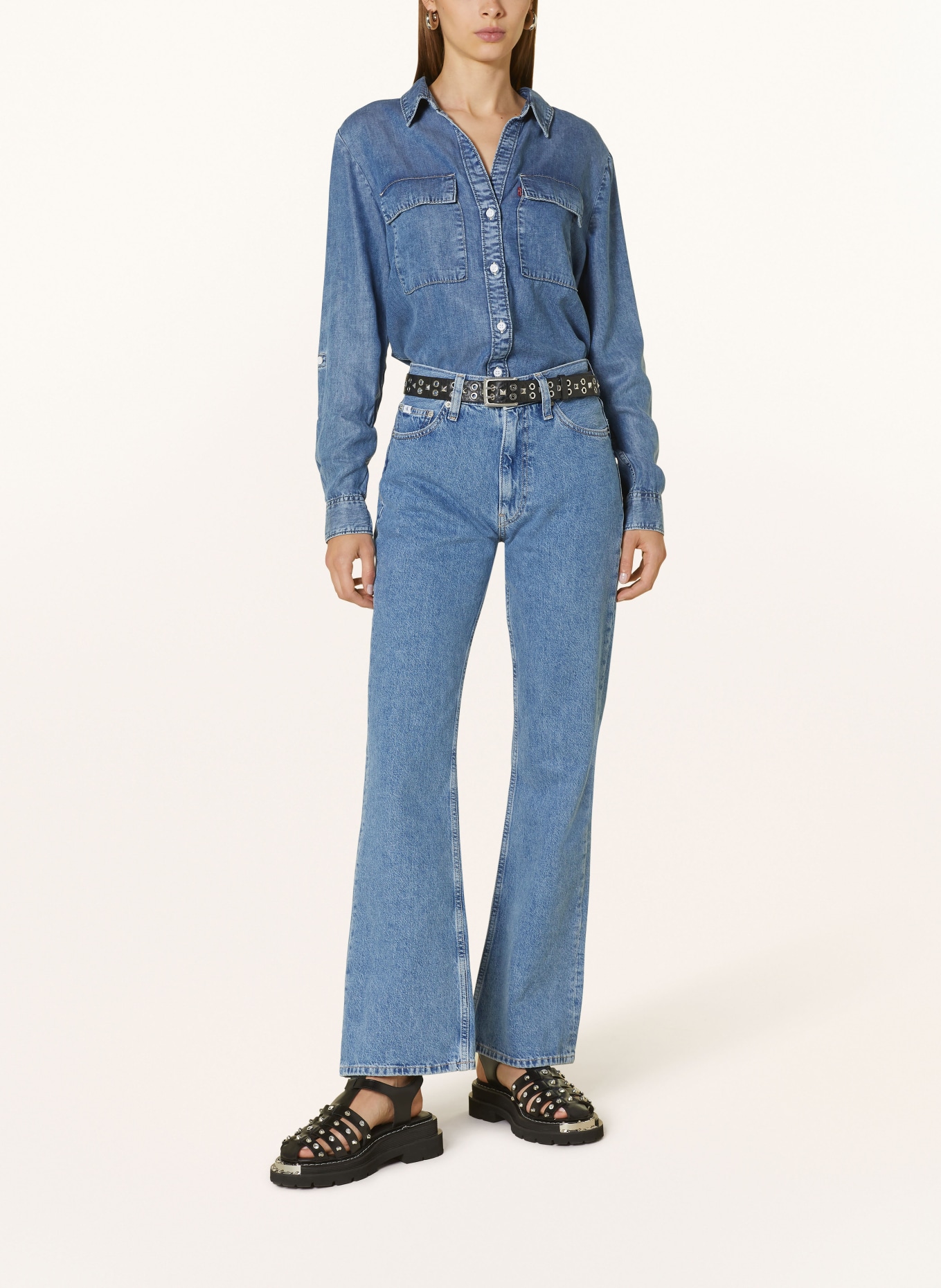 Levi's® Shirt blouse DOREEN in denim look, Color: BLUE (Image 2)