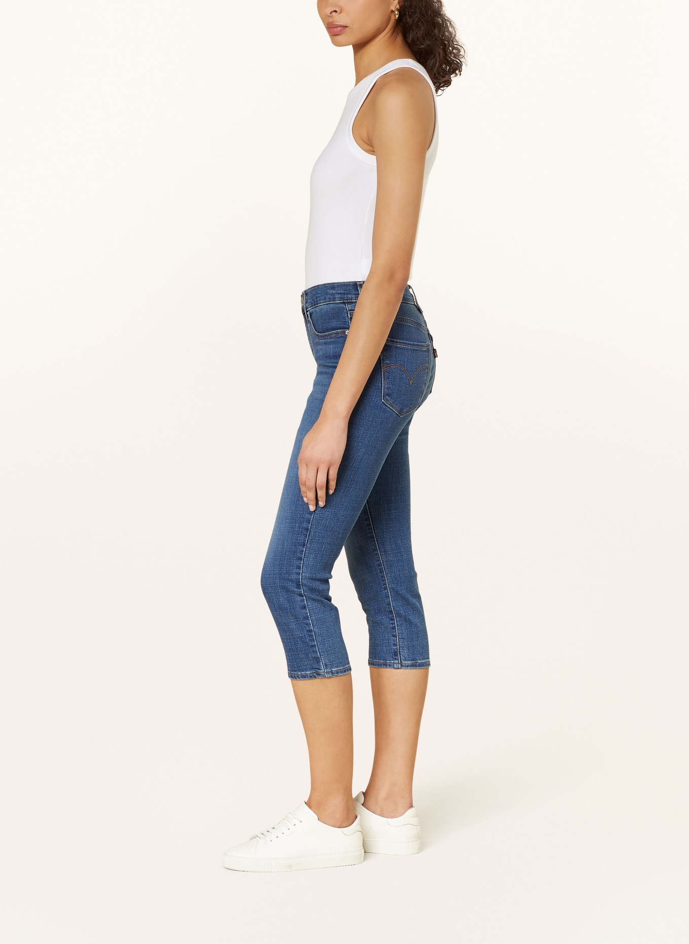 Levi's® 3/4 jeans 311, Color: 04 Med Indigo - Worn In (Image 4)