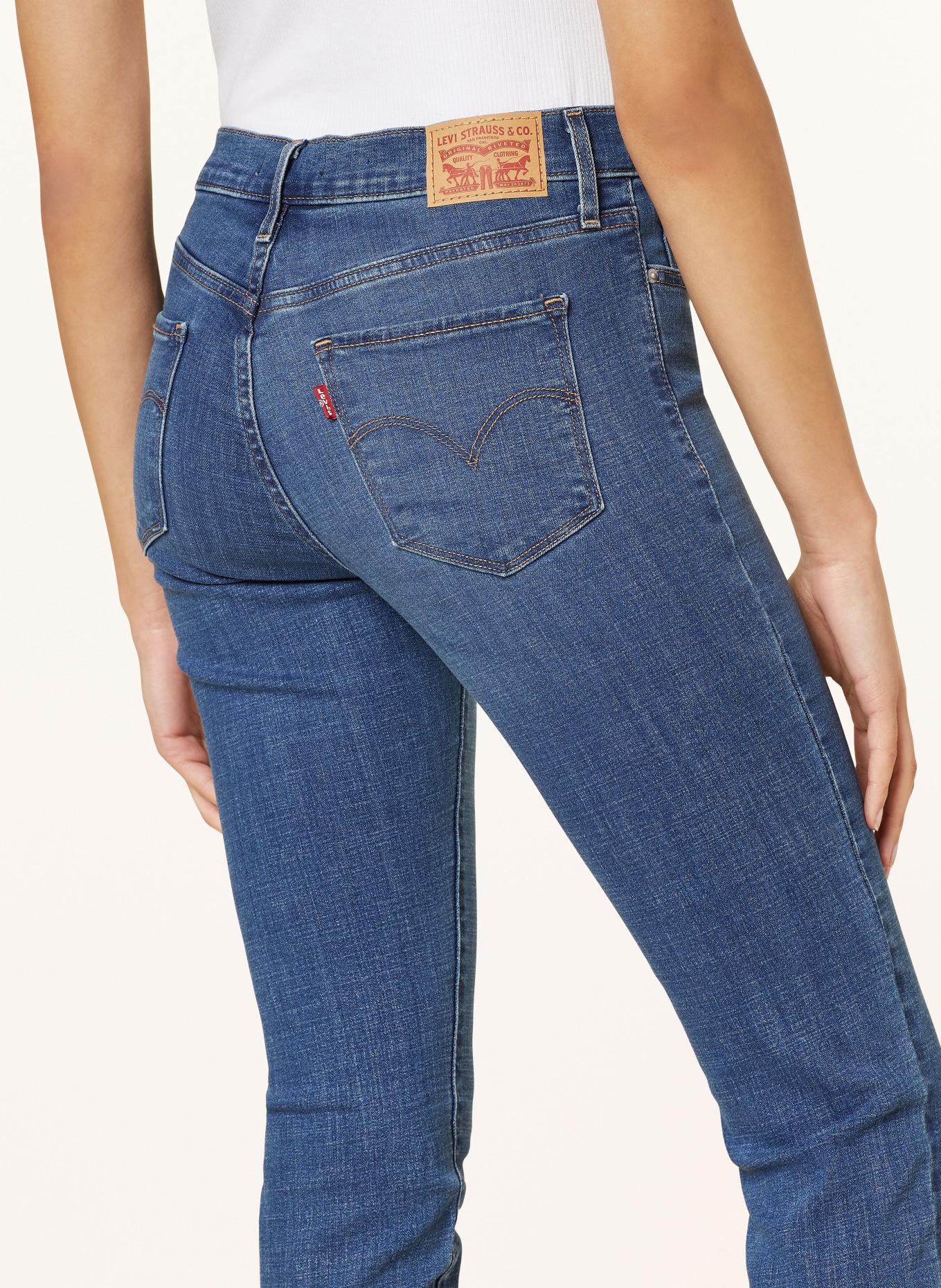 Levi's® 3/4 jeans 311, Color: 04 Med Indigo - Worn In (Image 5)
