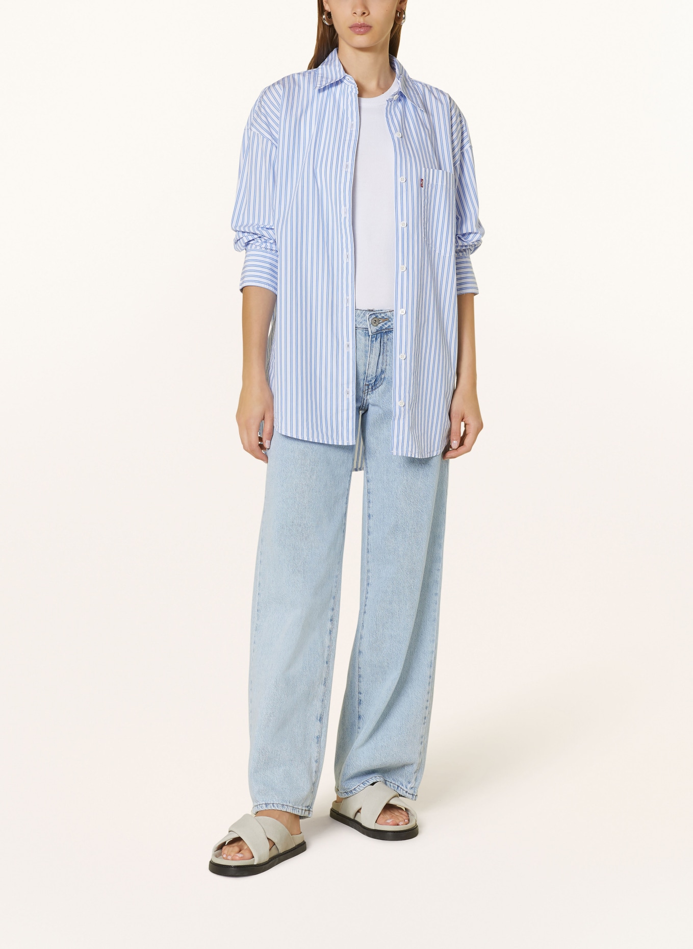 Levi's® Shirt blouse LOLA, Color: WHITE/ BLUE (Image 2)