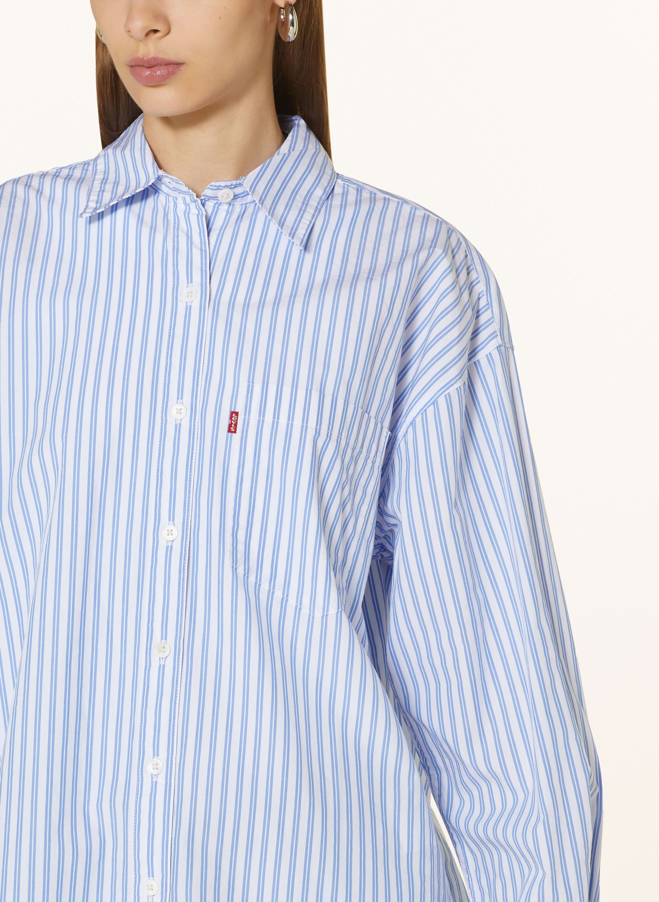 Levi's® Shirt blouse LOLA, Color: WHITE/ BLUE (Image 4)