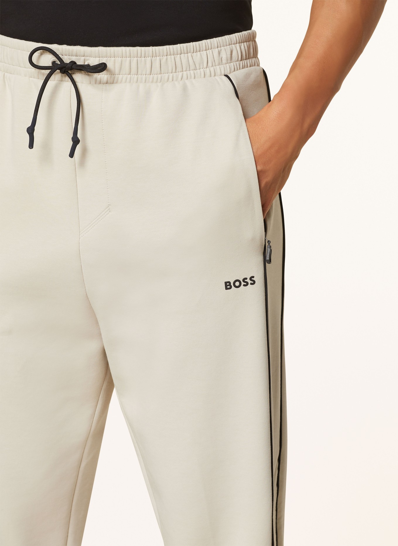 BOSS Sweatpants HADIKO, Color: LIGHT BROWN (Image 5)