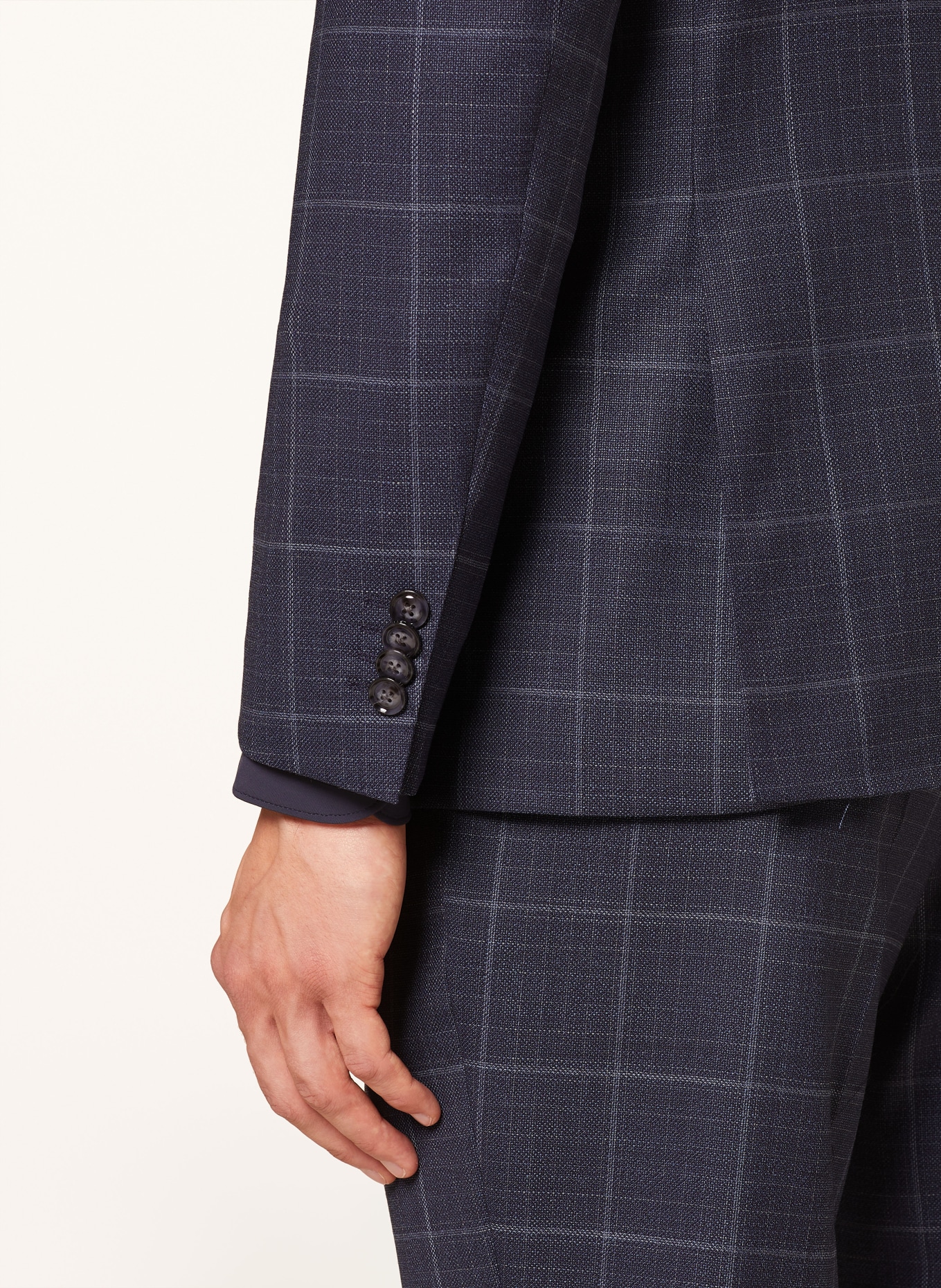 BOSS Anzugsakko HUGE Slim Fit, Farbe: 404 DARK BLUE (Bild 6)