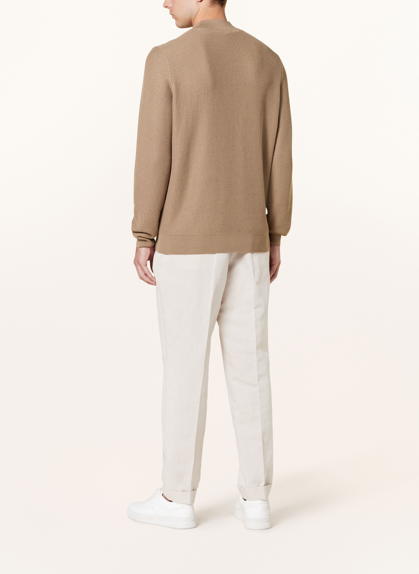 BOSS Pullover DERANO, Farbe: BEIGE (Bild 3)