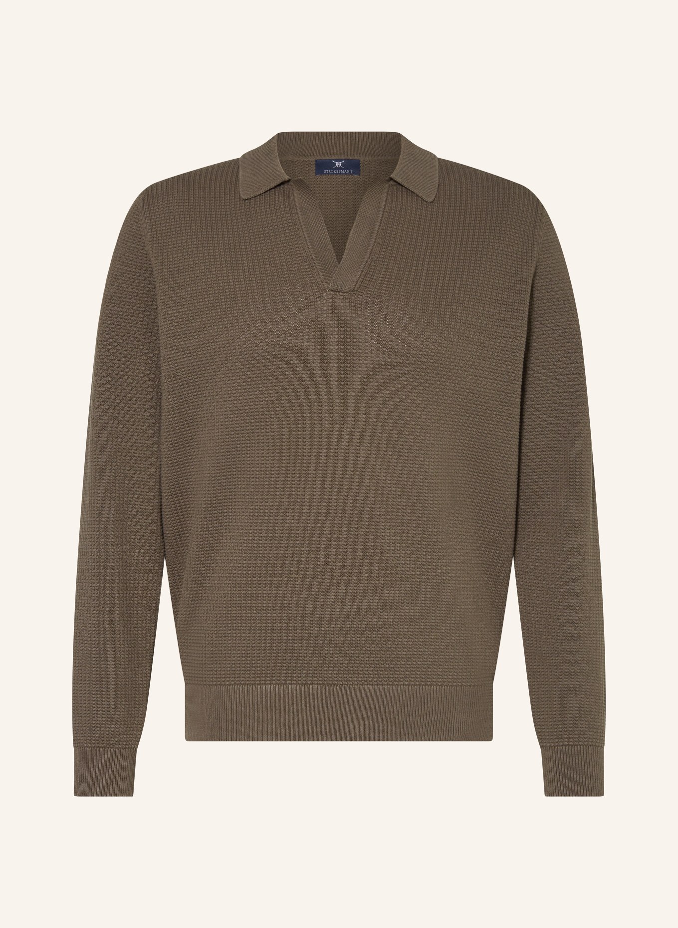 STROKESMAN'S Pullover, Farbe: OLIV (Bild 1)