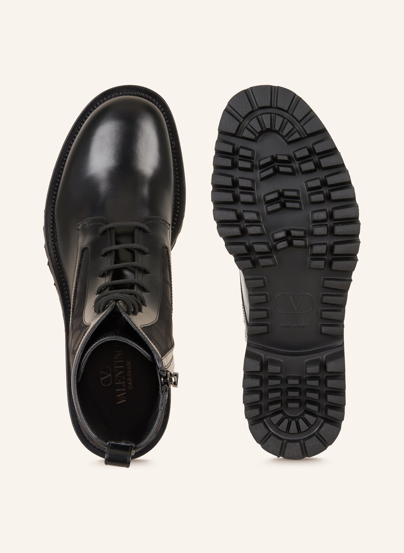 VALENTINO GARAVANI Lace-up boots, Color: BLACK (Image 6)