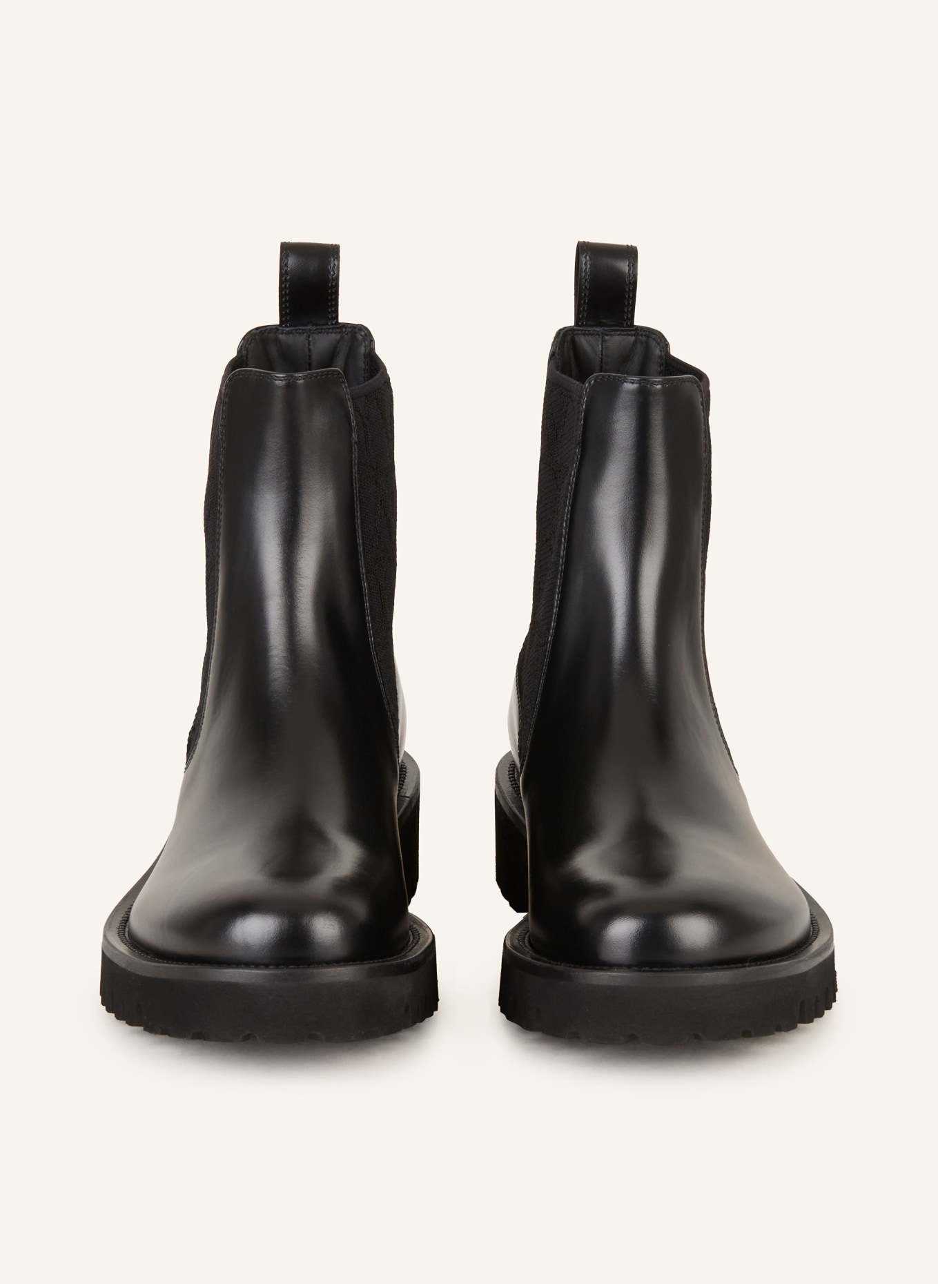 VALENTINO GARAVANI Chelsea boots, Color: BLACK (Image 3)