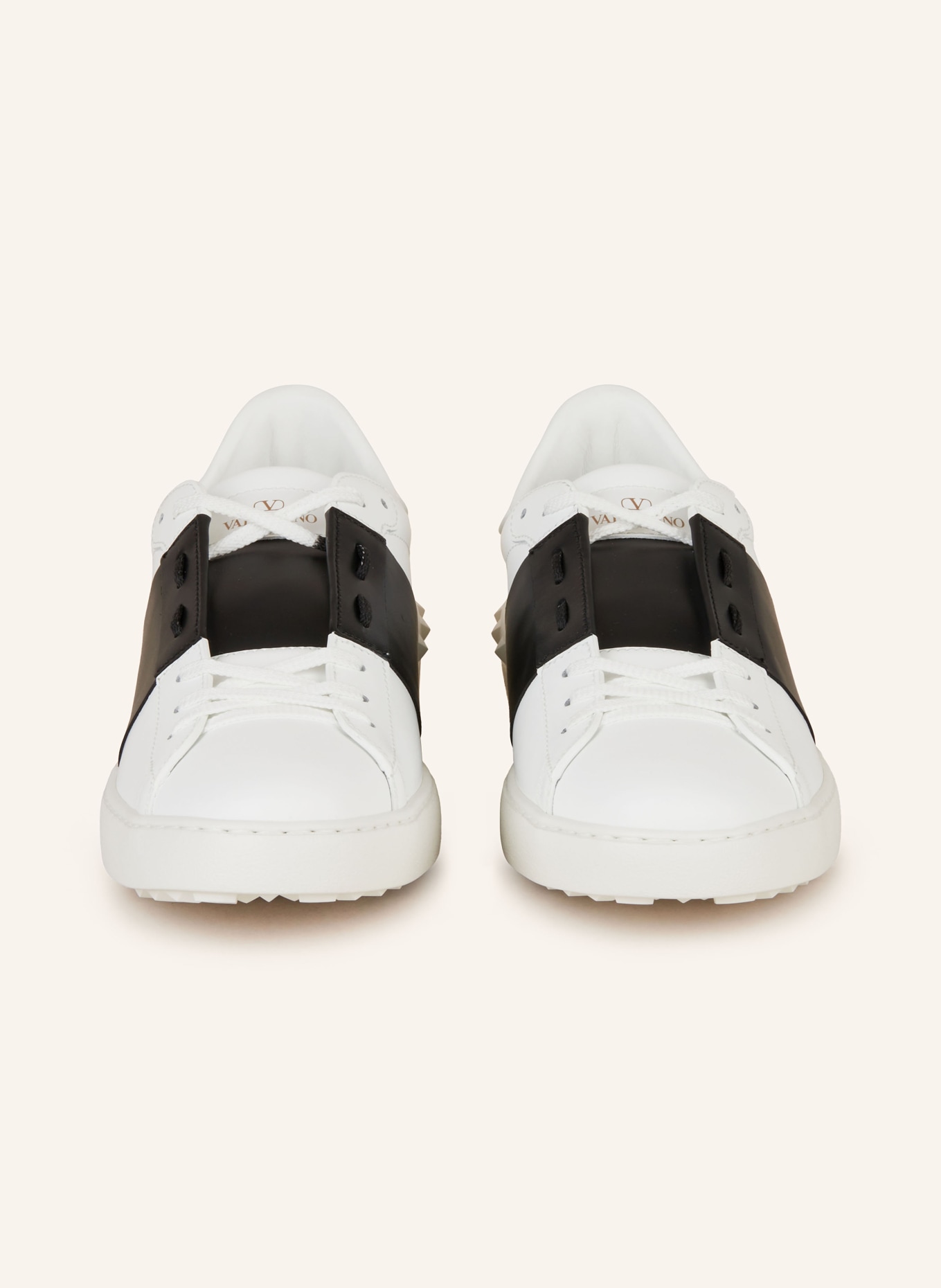 VALENTINO GARAVANI Sneakers OPEN, Color: WHITE/ BLACK (Image 3)
