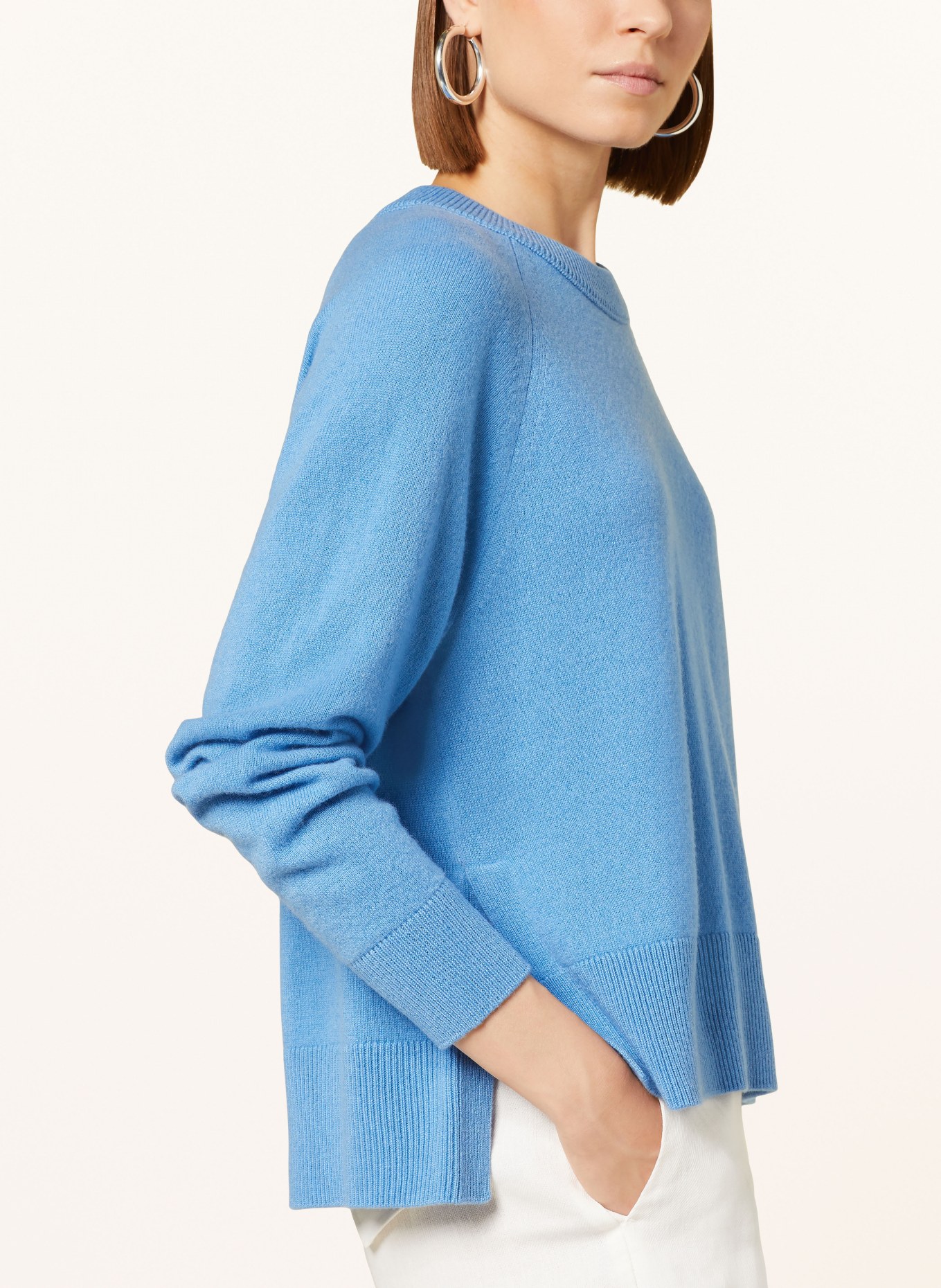 windsor. Cashmere sweater, Color: TURQUOISE (Image 4)