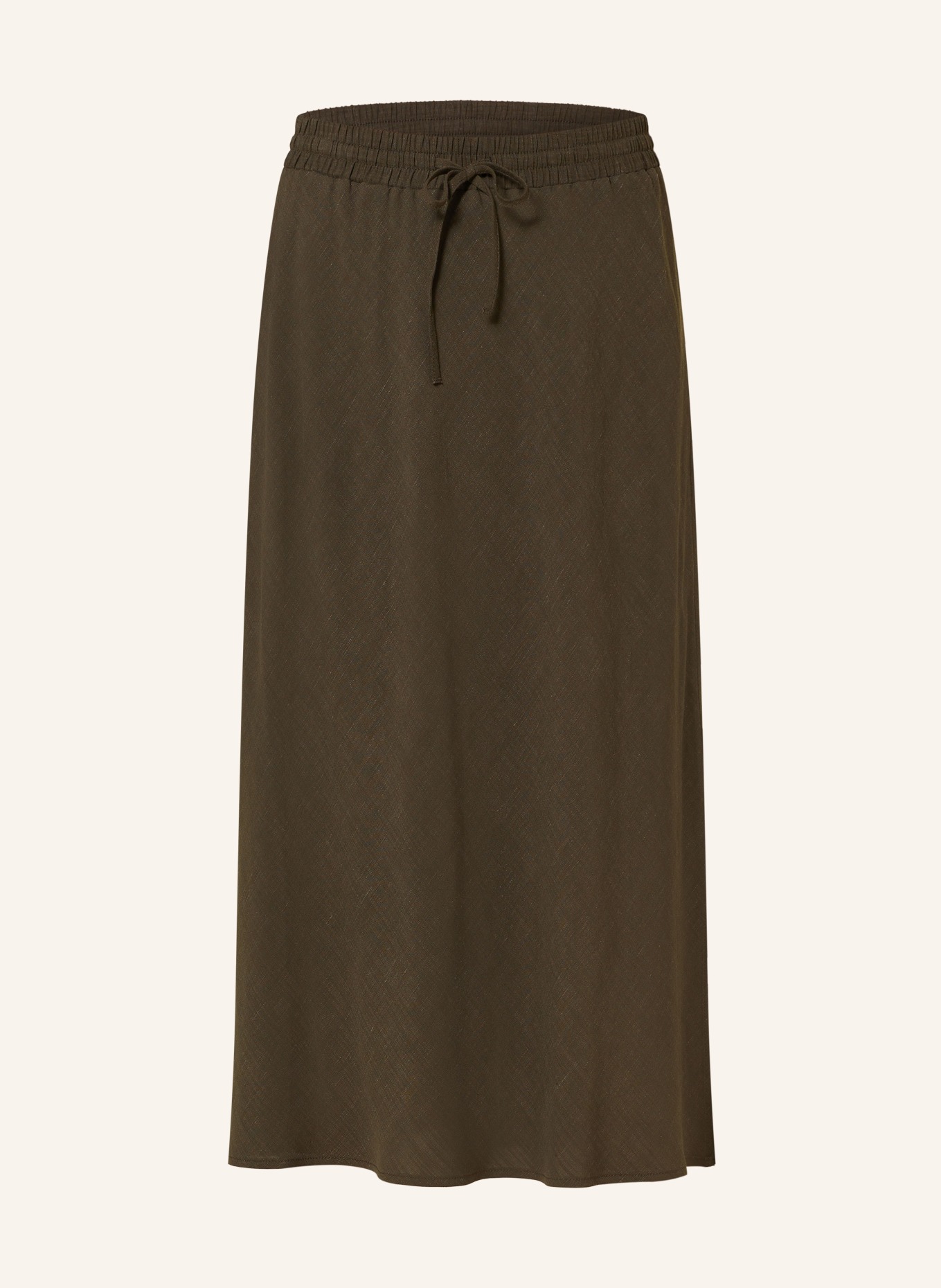 someday Skirt OFLOW in jogger style, Color: DARK GREEN (Image 1)