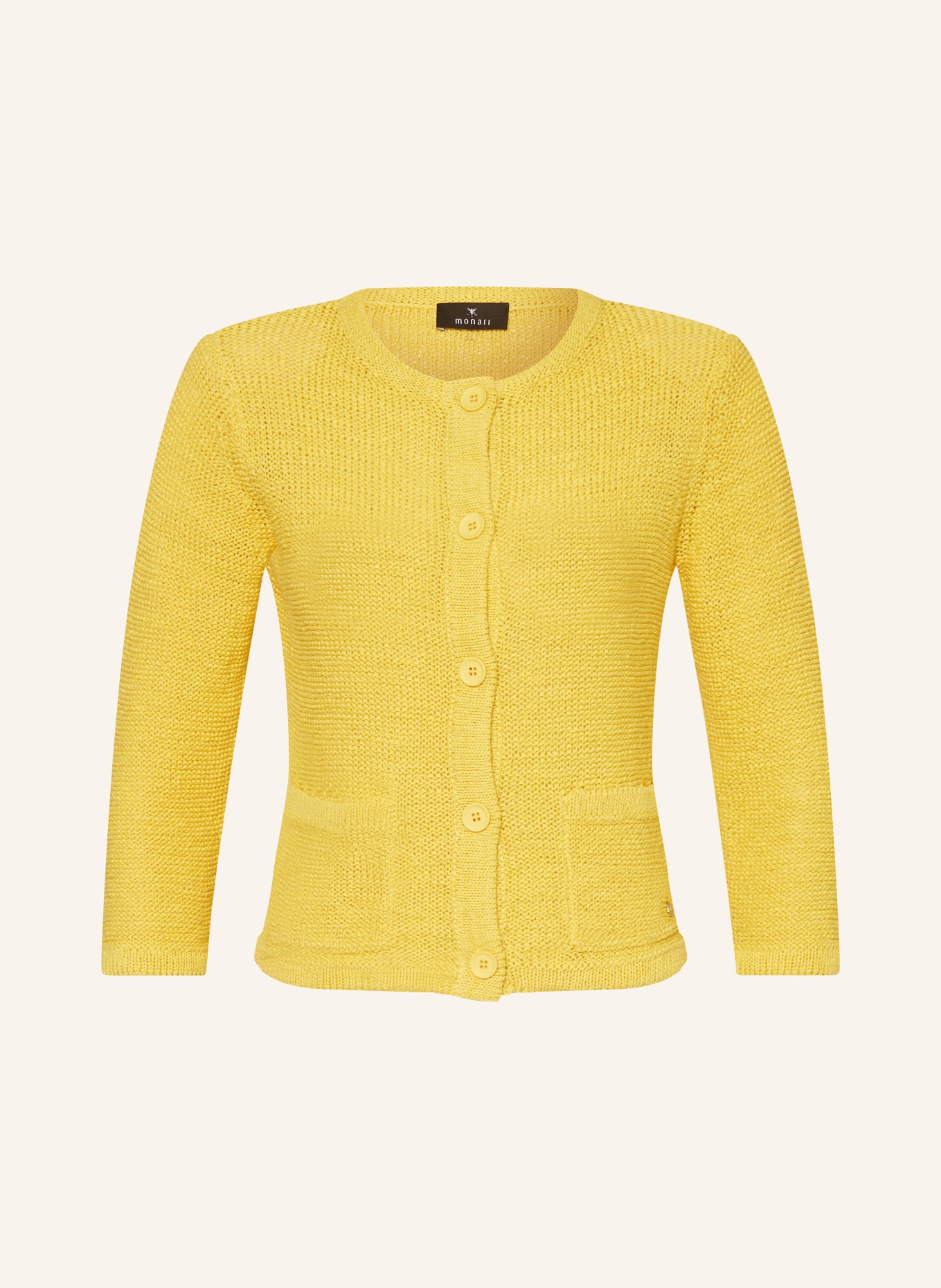 monari Cardigan, Color: YELLOW (Image 1)