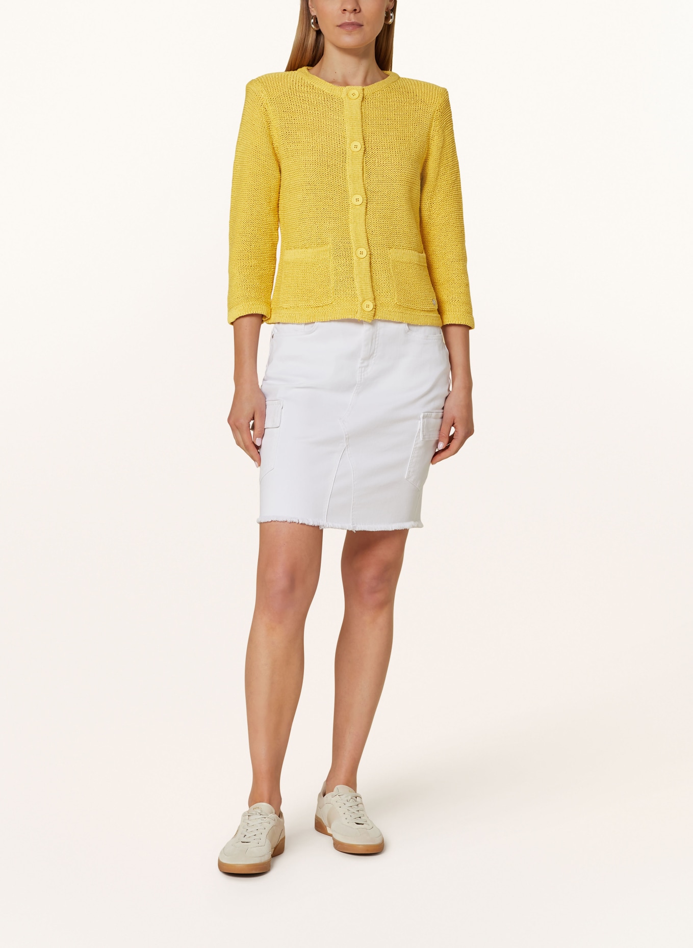 monari Cardigan, Color: YELLOW (Image 2)