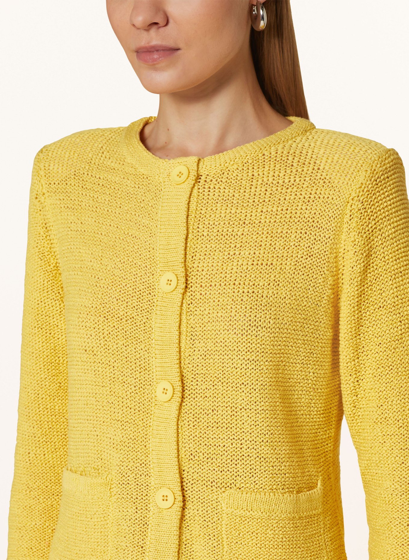 monari Cardigan, Color: YELLOW (Image 4)