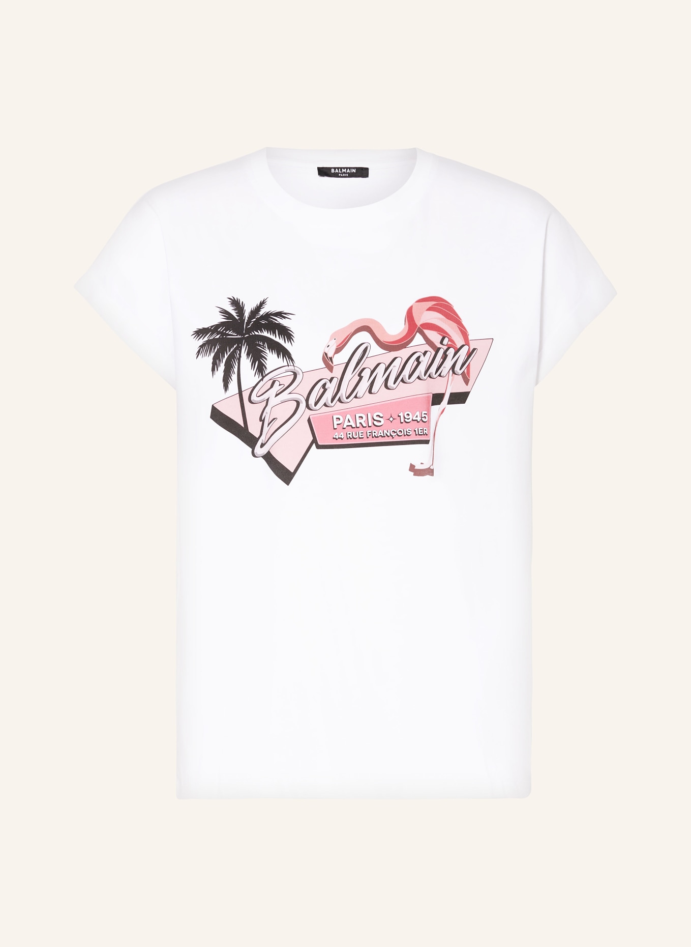 BALMAIN T-shirt, Color: WHITE (Image 1)