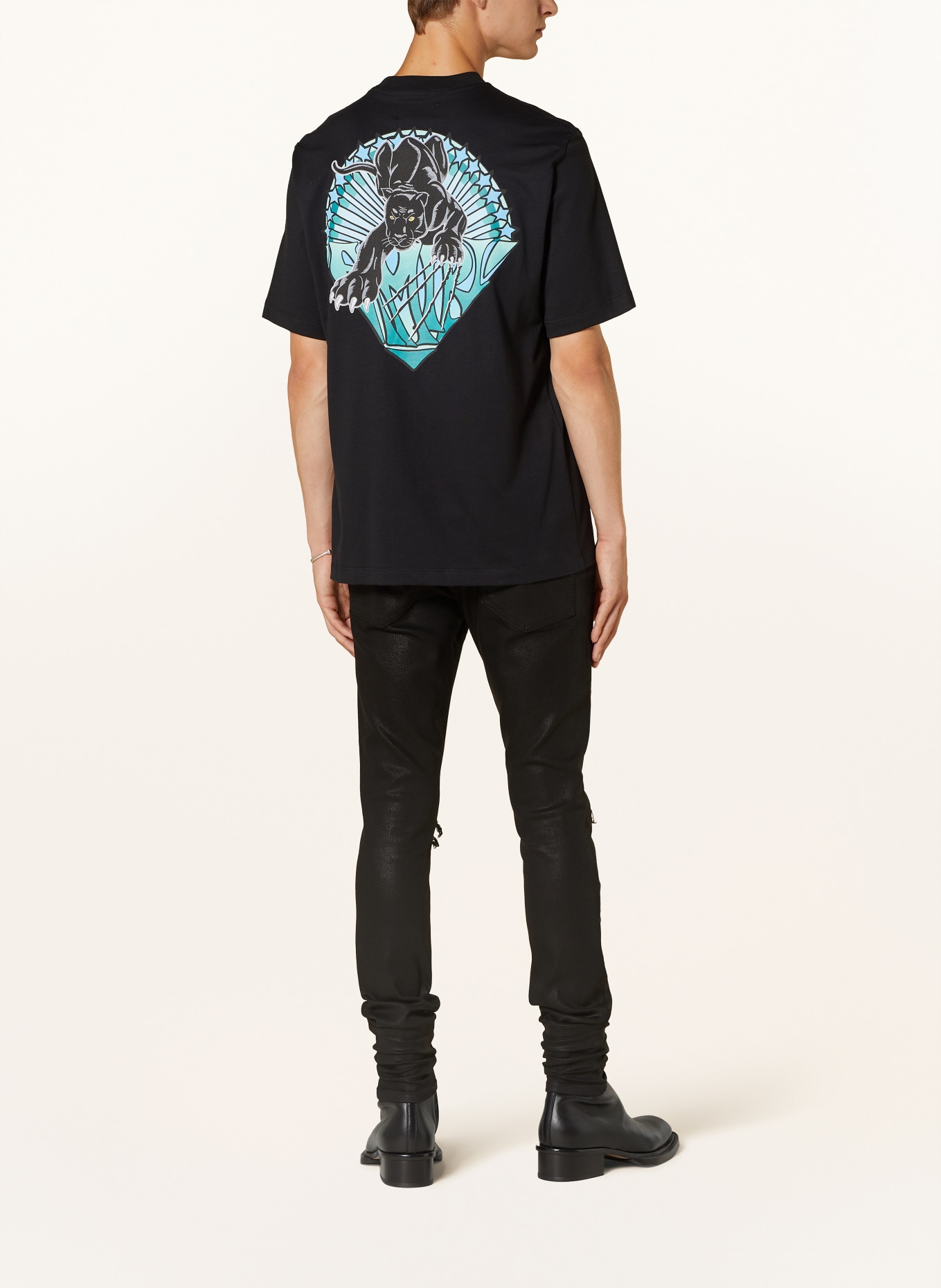 AMIRI T-shirt, Color: BLACK (Image 2)