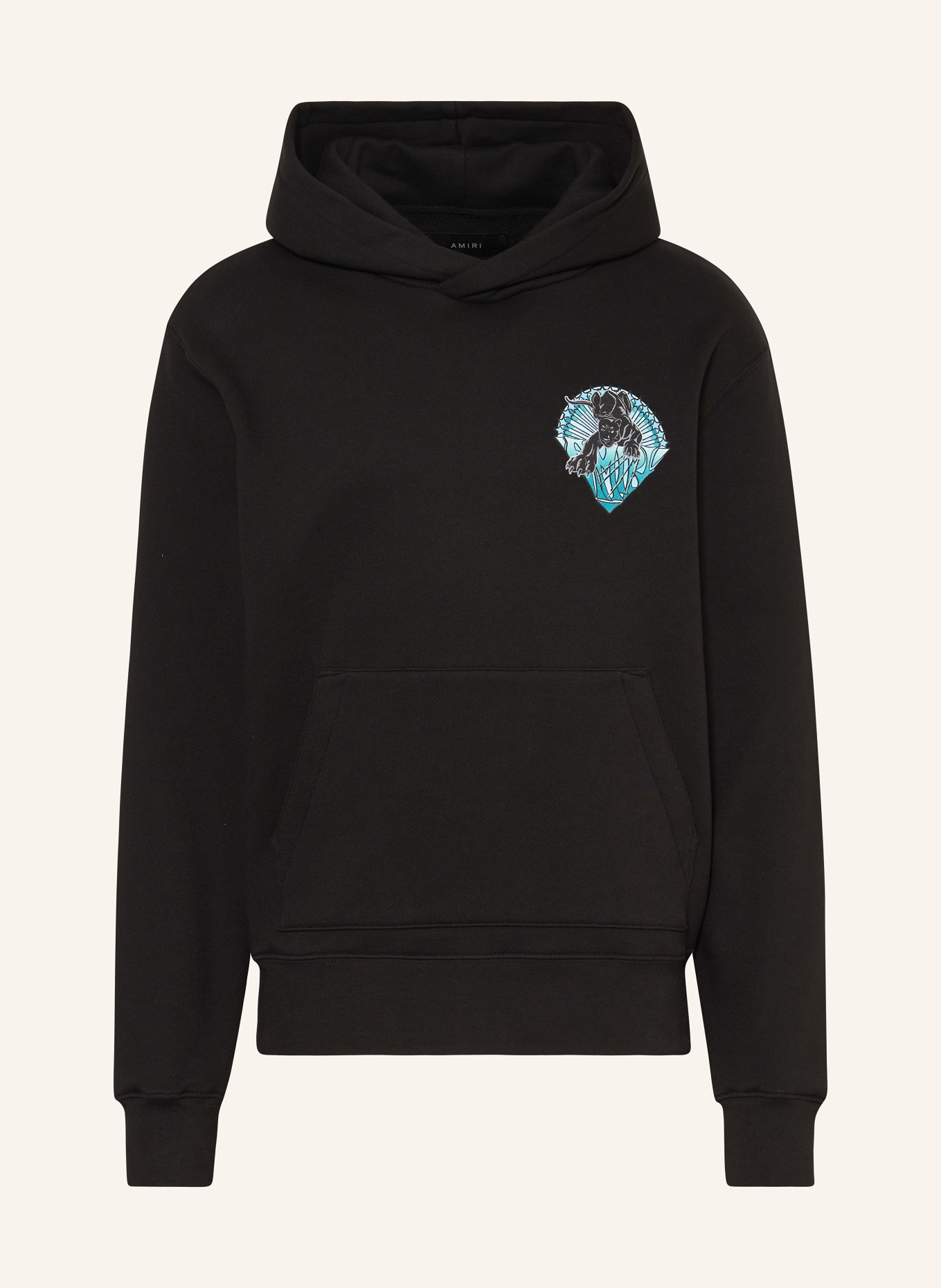 AMIRI Oversized hoodie, Color: BLACK (Image 1)