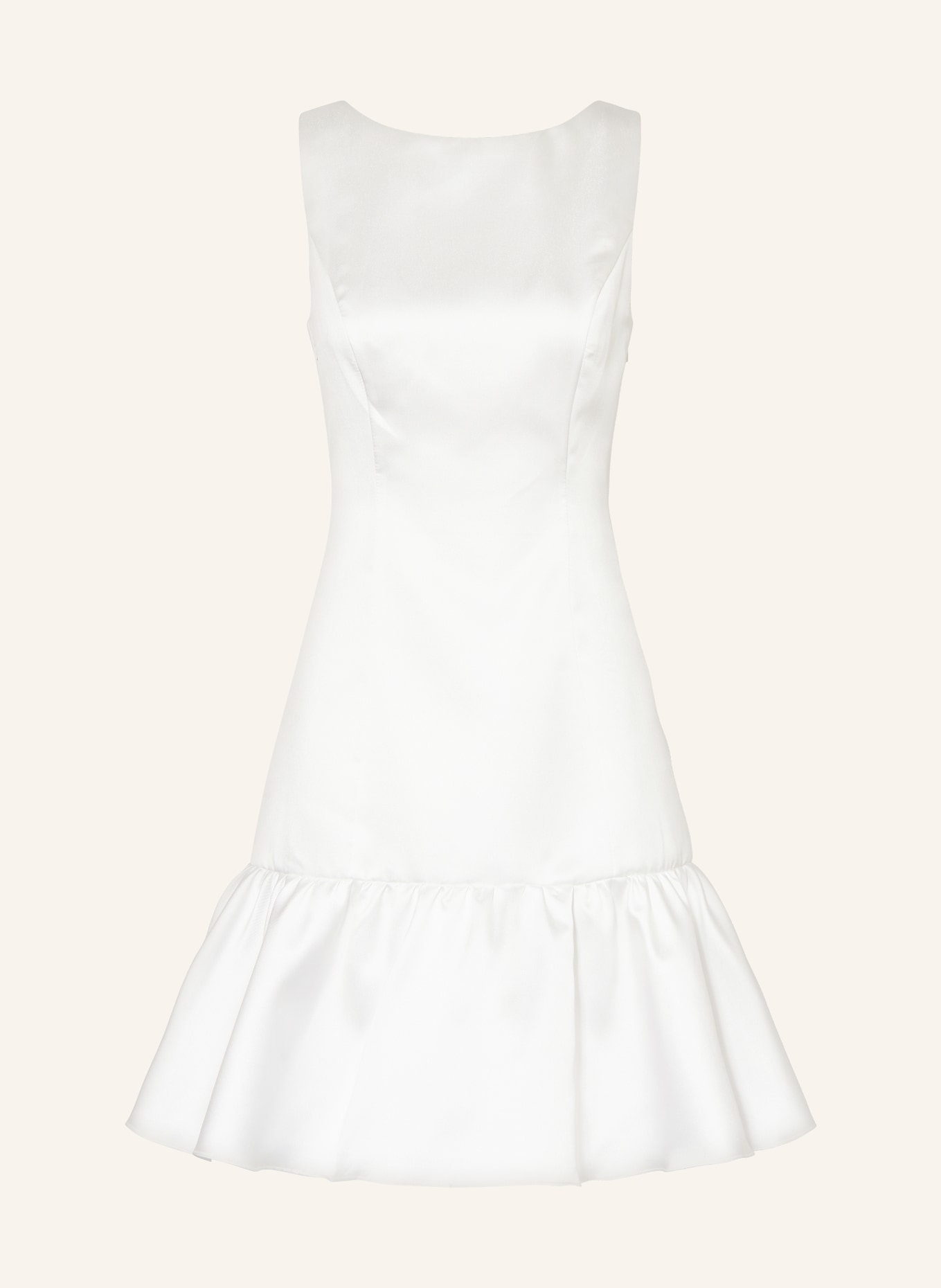 ADRIANNA PAPELL Cocktail dress with cut-out, Color: WHITE (Image 1)