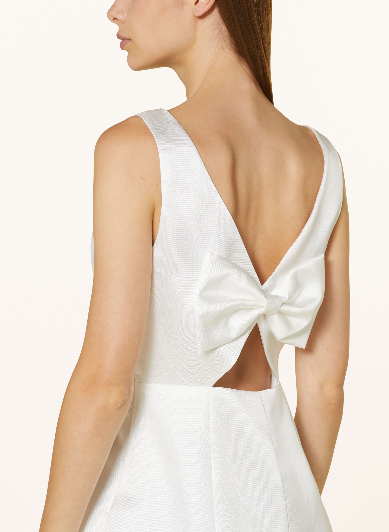 ADRIANNA PAPELL Cocktail dress with cut-out, Color: WHITE (Image 4)