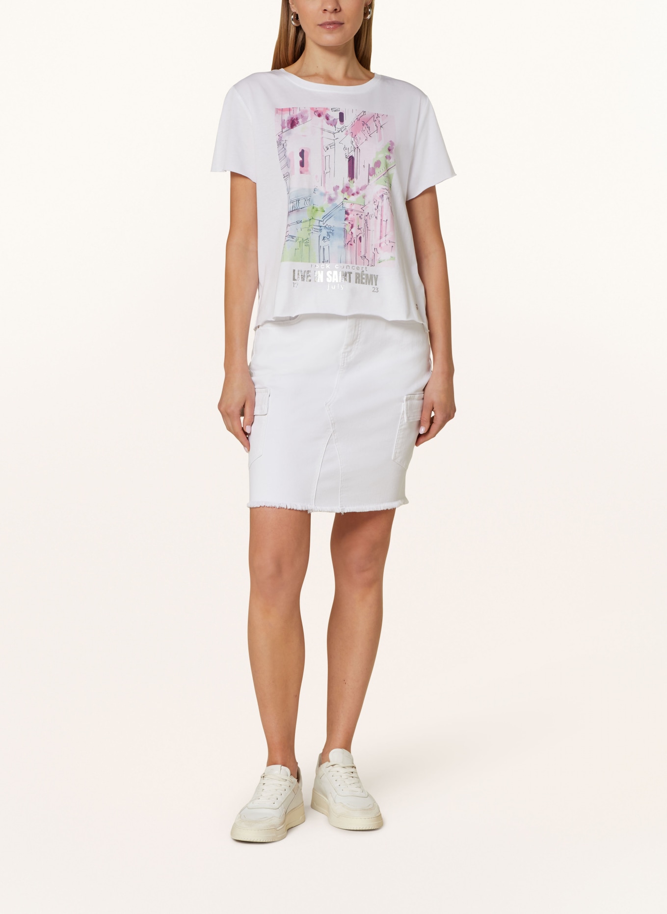 monari T-shirt, Color: WHITE (Image 2)