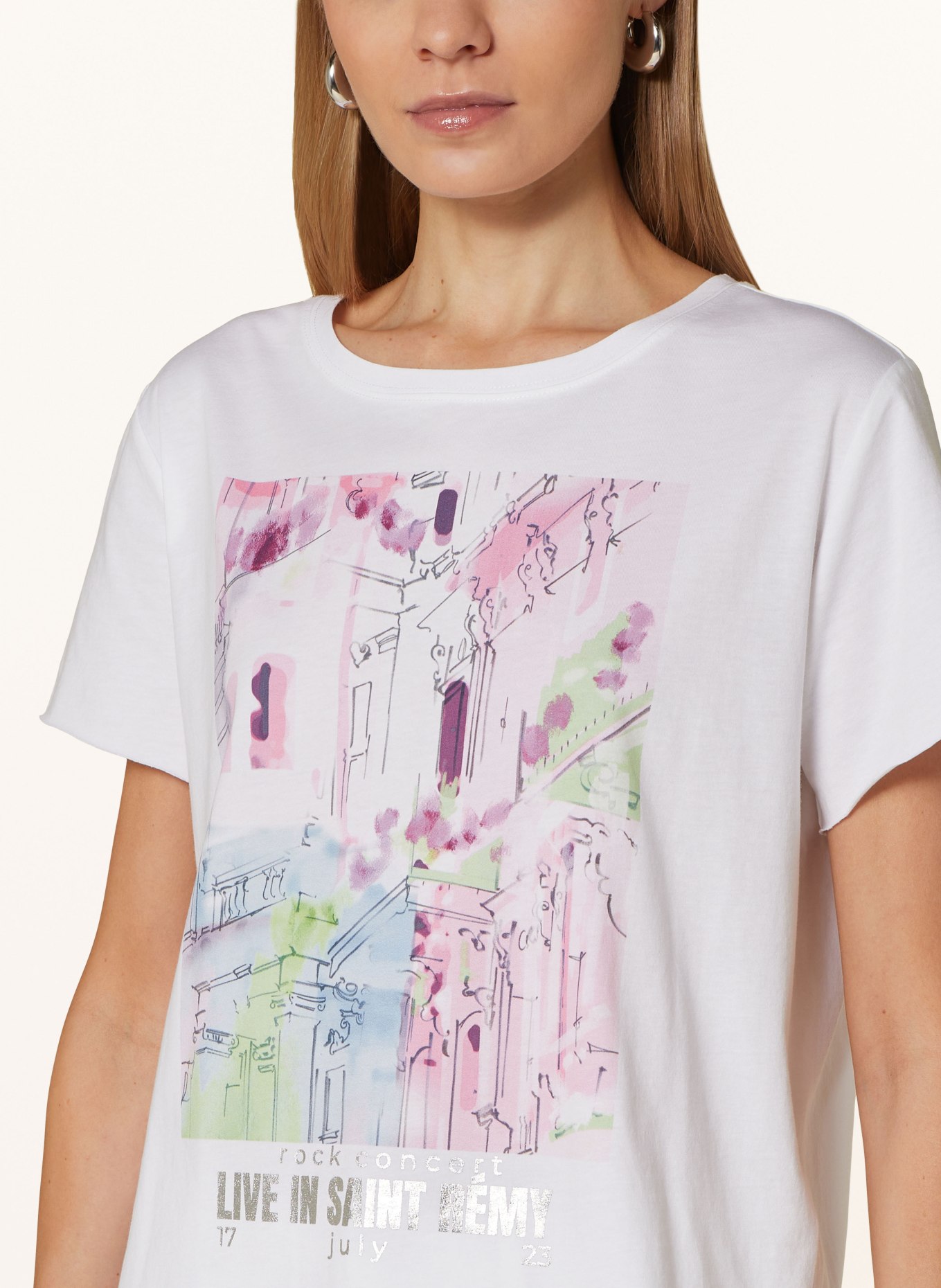 monari T-shirt, Color: WHITE (Image 4)