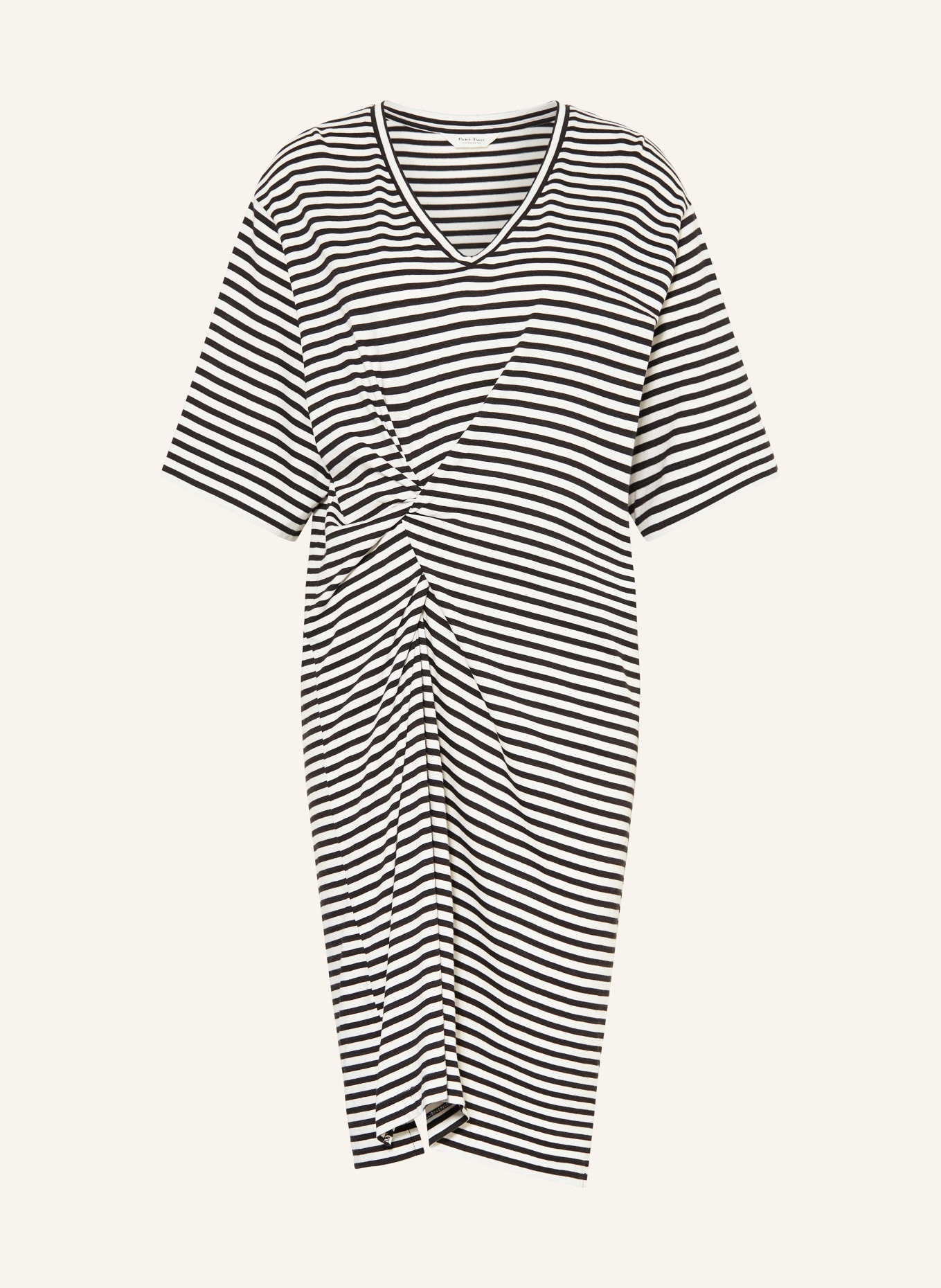 Part Two Kleid JENELLE: WEISS / SCHWARZ