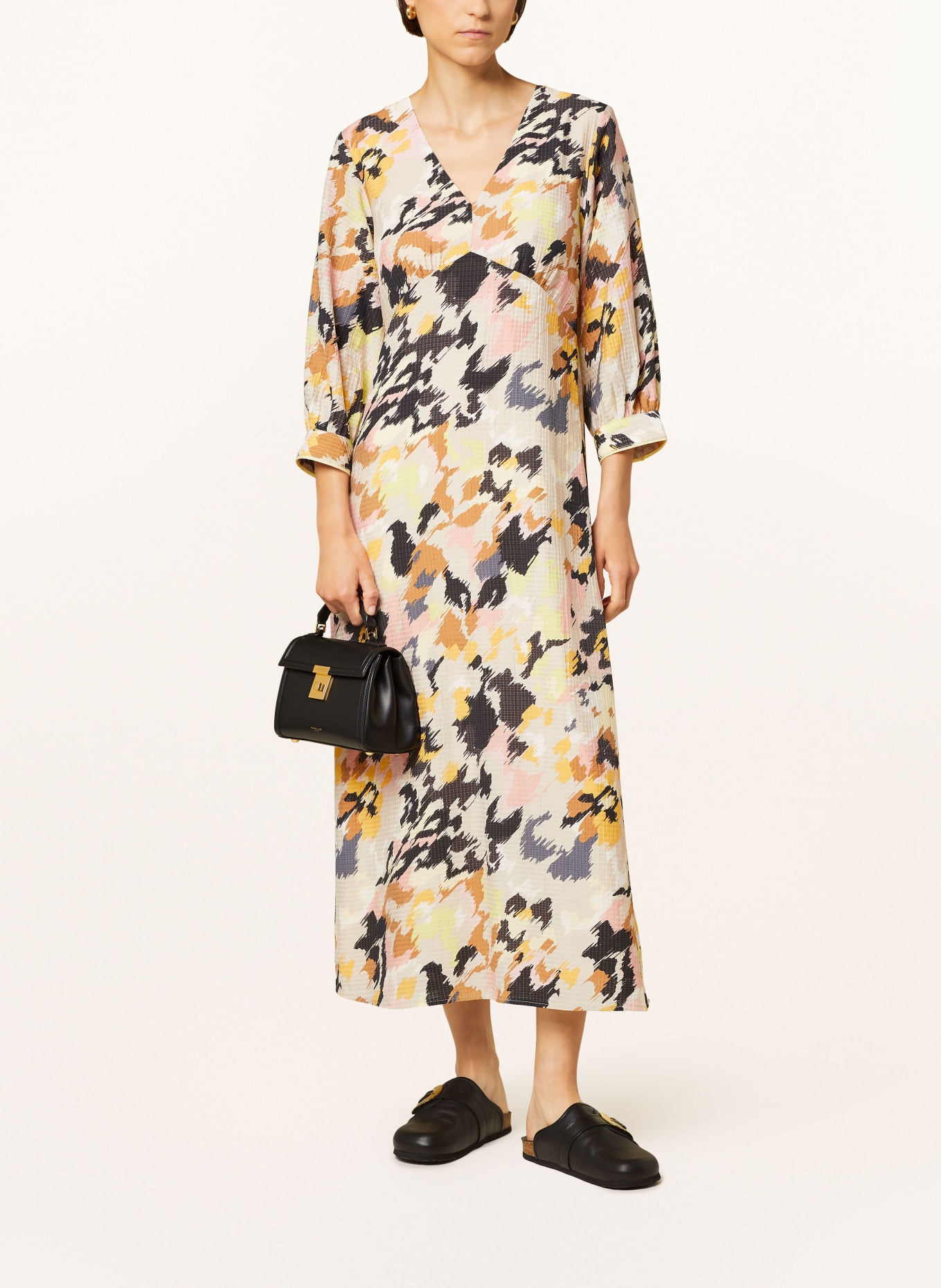 Part Two Kleid JOLANDE: BEIGE / SCHWARZ / BRAUN