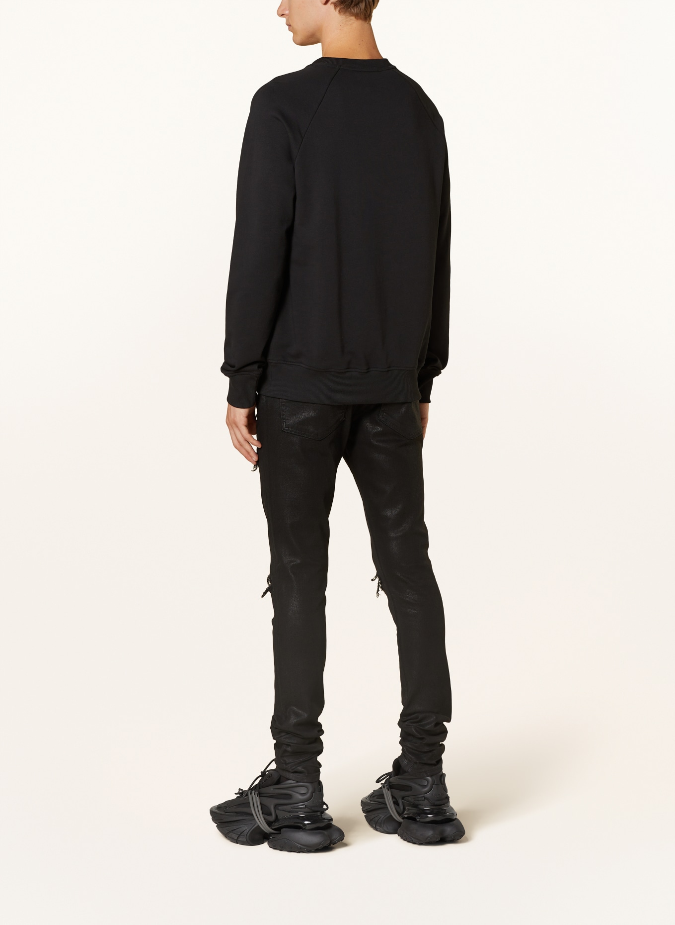 BALMAIN Sweatshirt, Color: BLACK (Image 3)