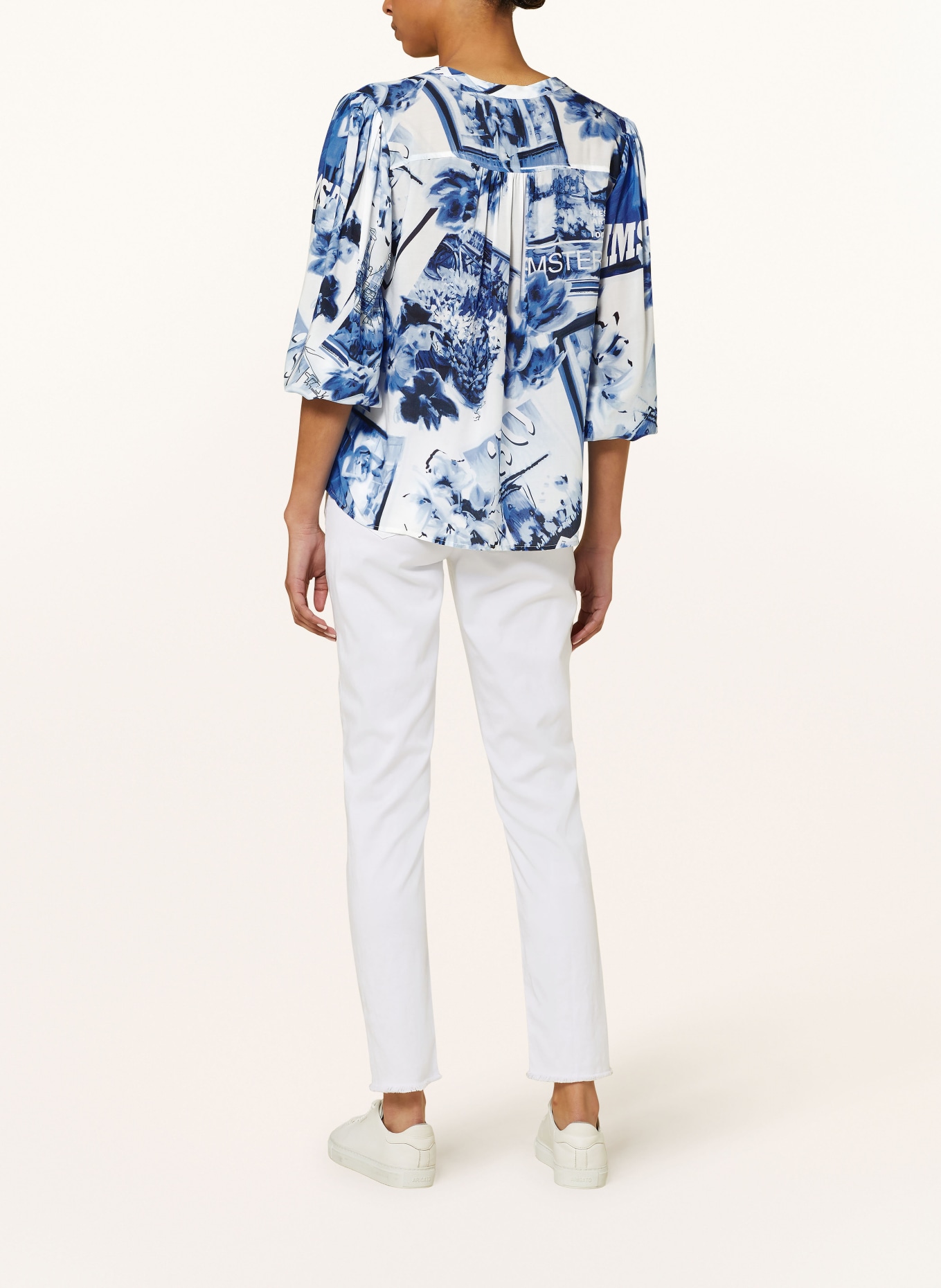 Monari blusenshirt blau clearance