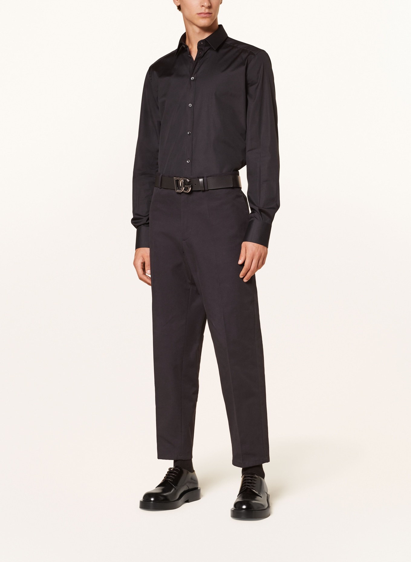 DOLCE & GABBANA Hemd Slim Fit: SCHWARZ