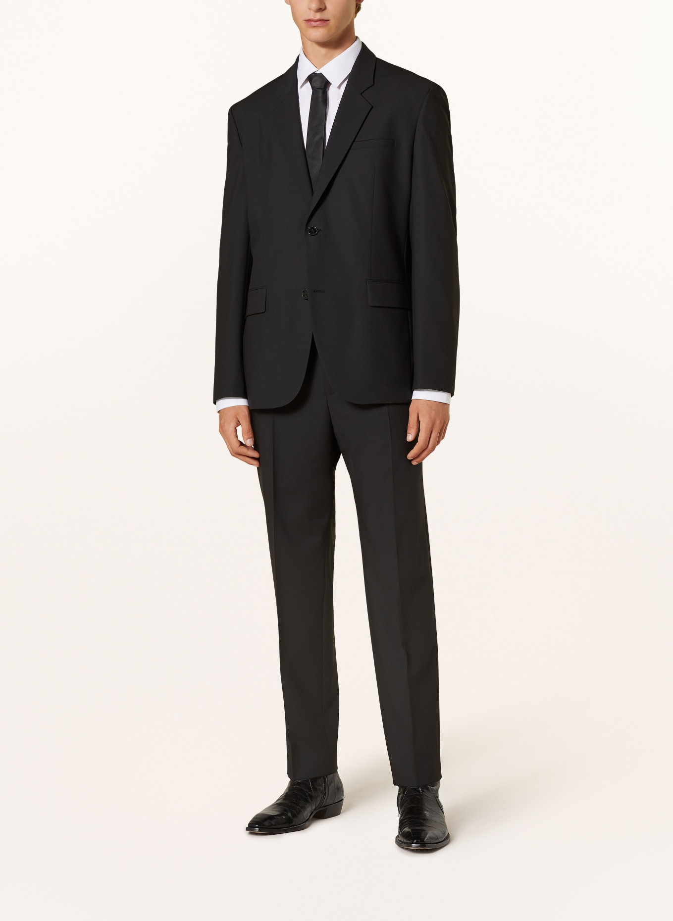 HUGO Suit trousers TEAGAN regular fit, Color: BLACK (Image 2)