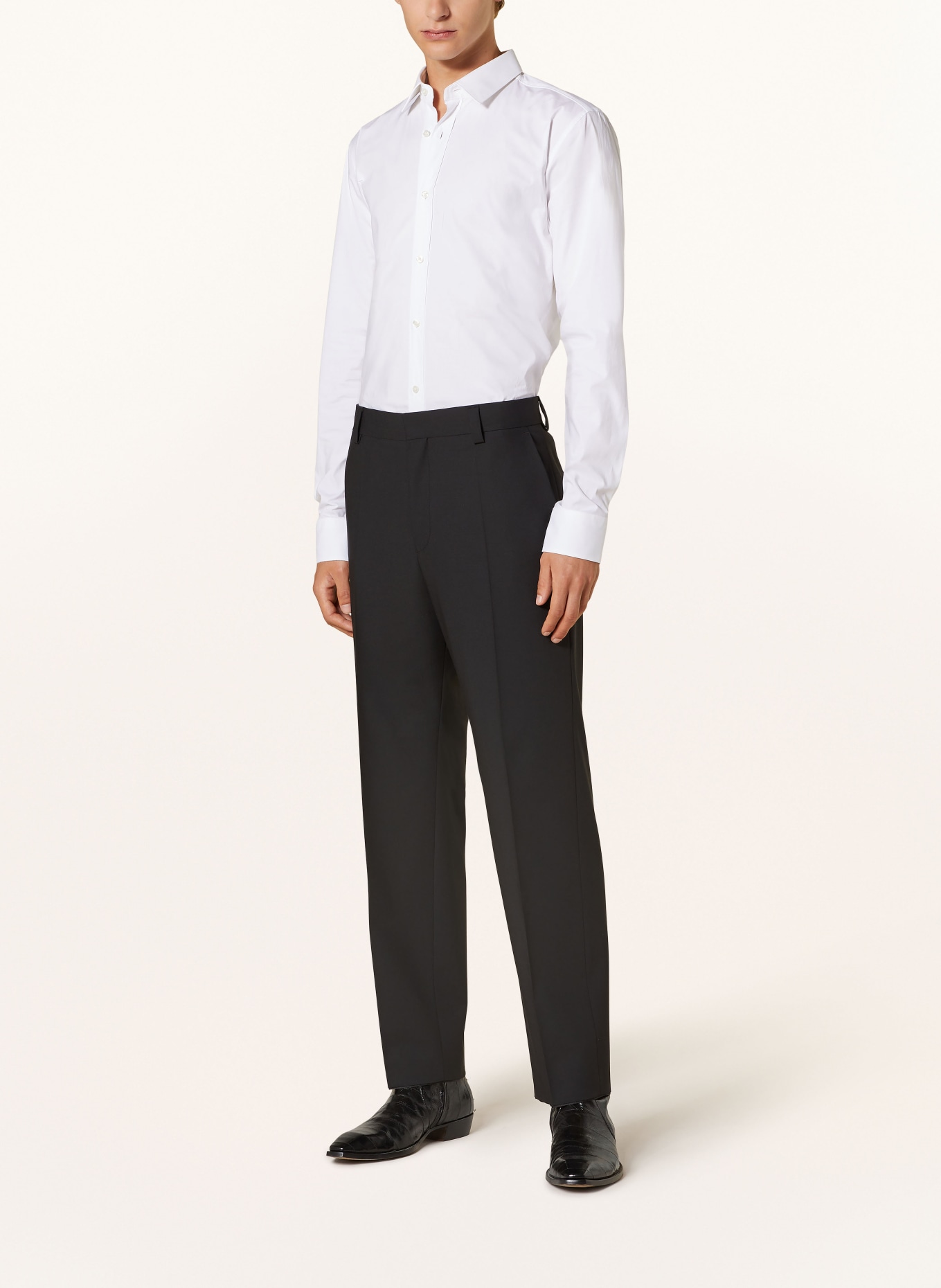 HUGO Suit trousers TEAGAN regular fit, Color: BLACK (Image 3)
