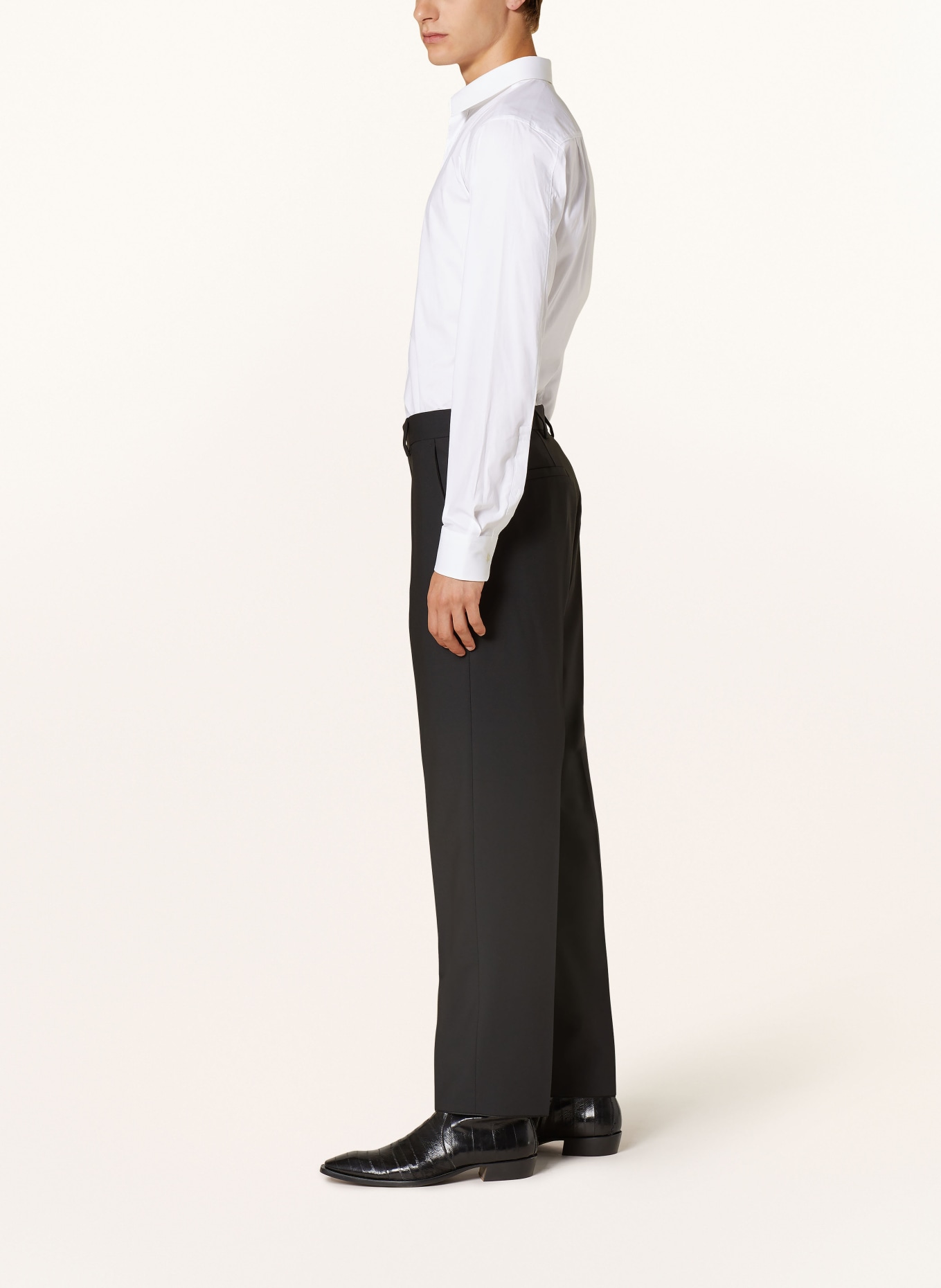 HUGO Suit trousers TEAGAN regular fit, Color: BLACK (Image 5)