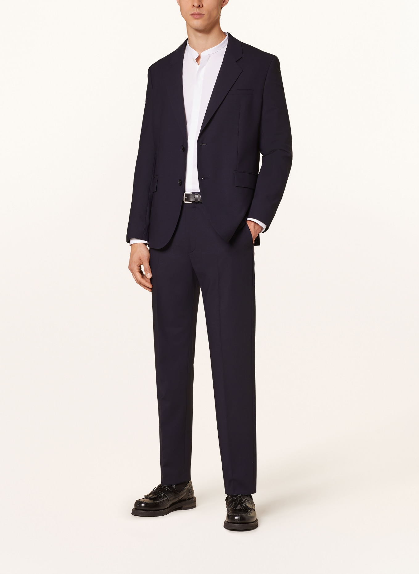 HUGO Suit trousers TEAGAN regular fit, Color: 405 DARK BLUE (Image 2)