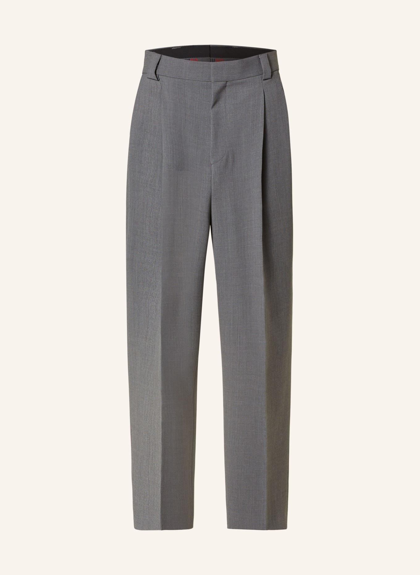 HUGO Suit trousers HARLY regular fit, Color: 030 MEDIUM GREY (Image 1)