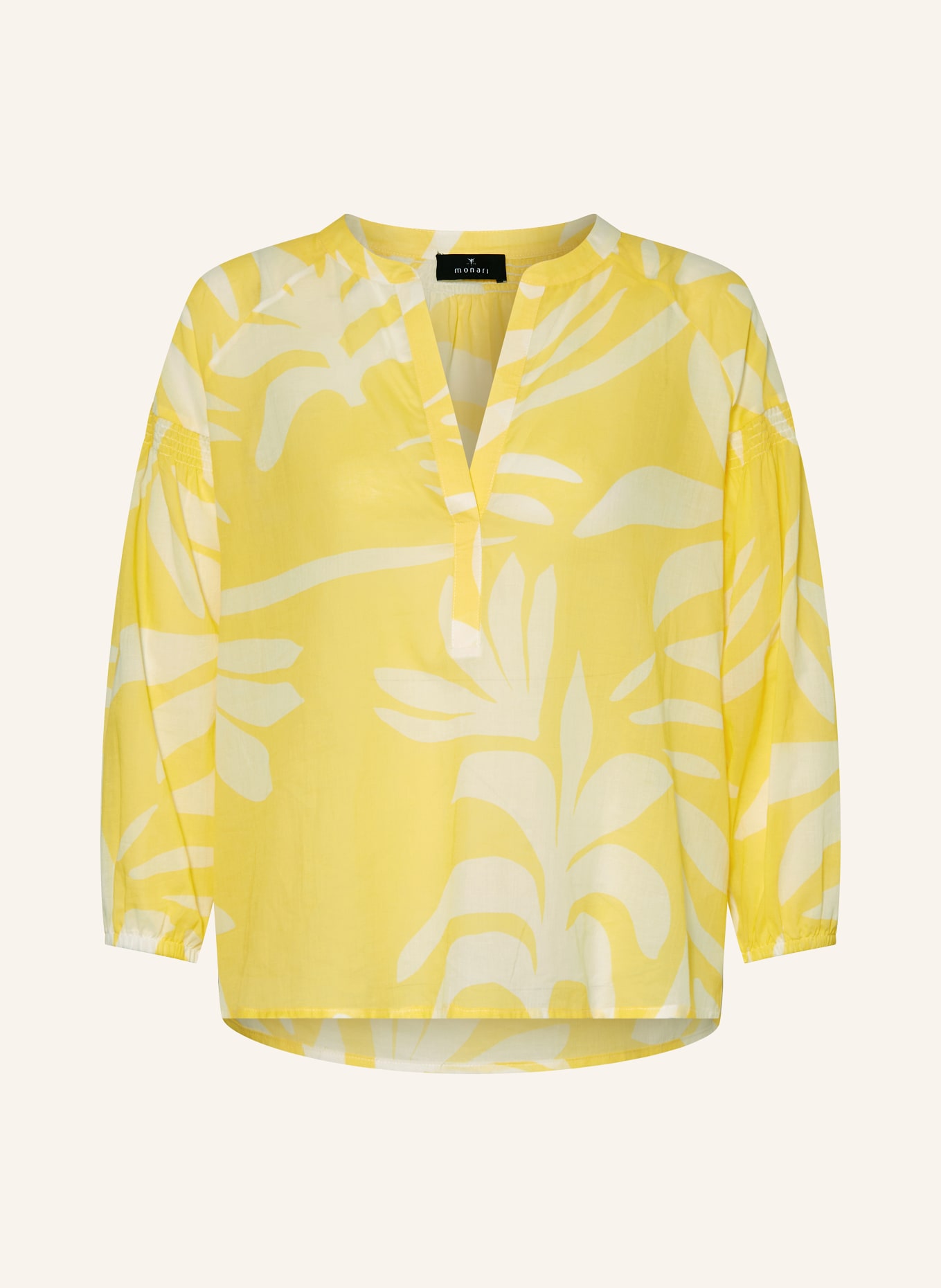 monari Shirt blouse, Color: YELLOW/ WHITE (Image 1)