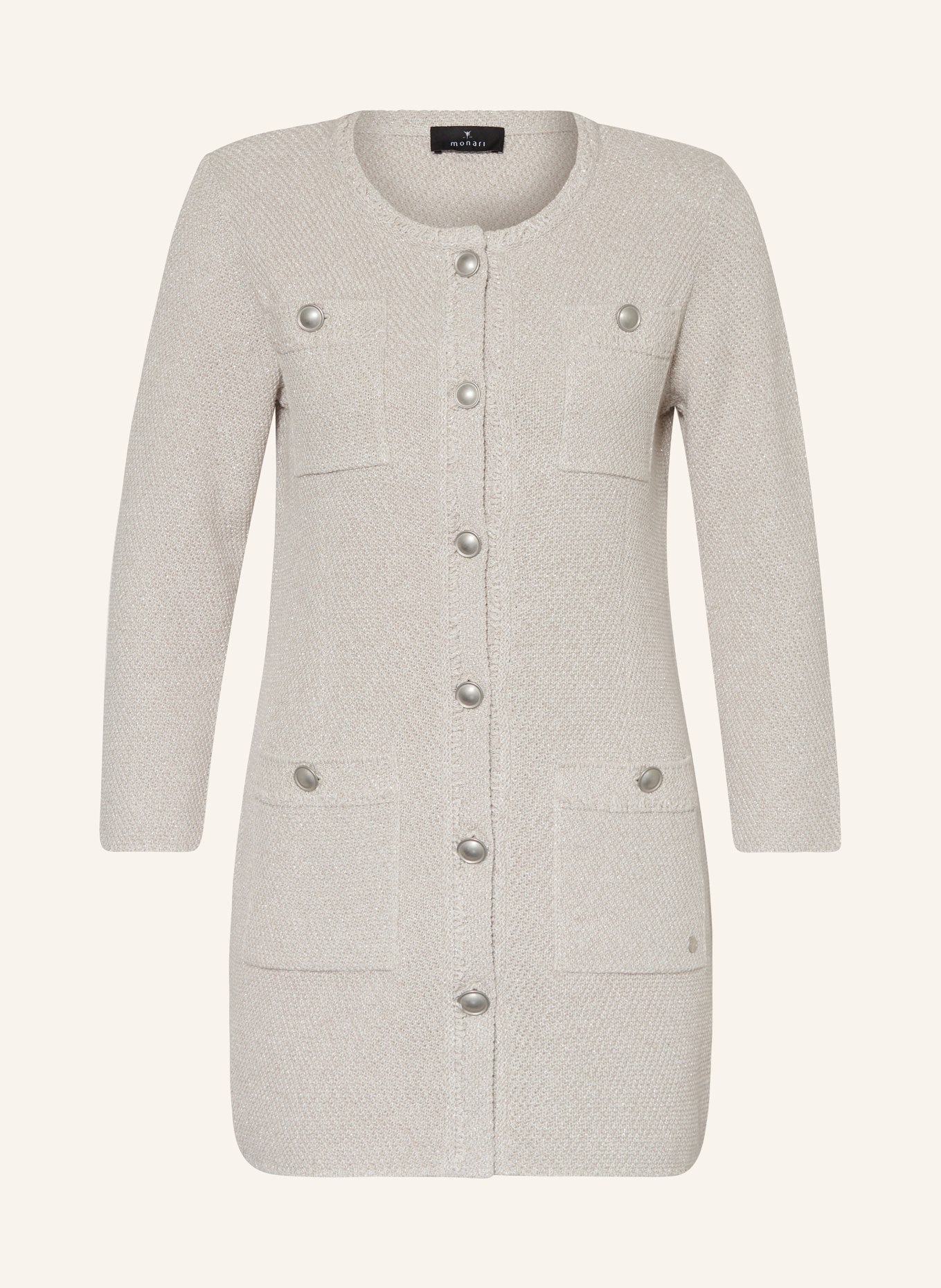 Monari strickjacke silber clearance