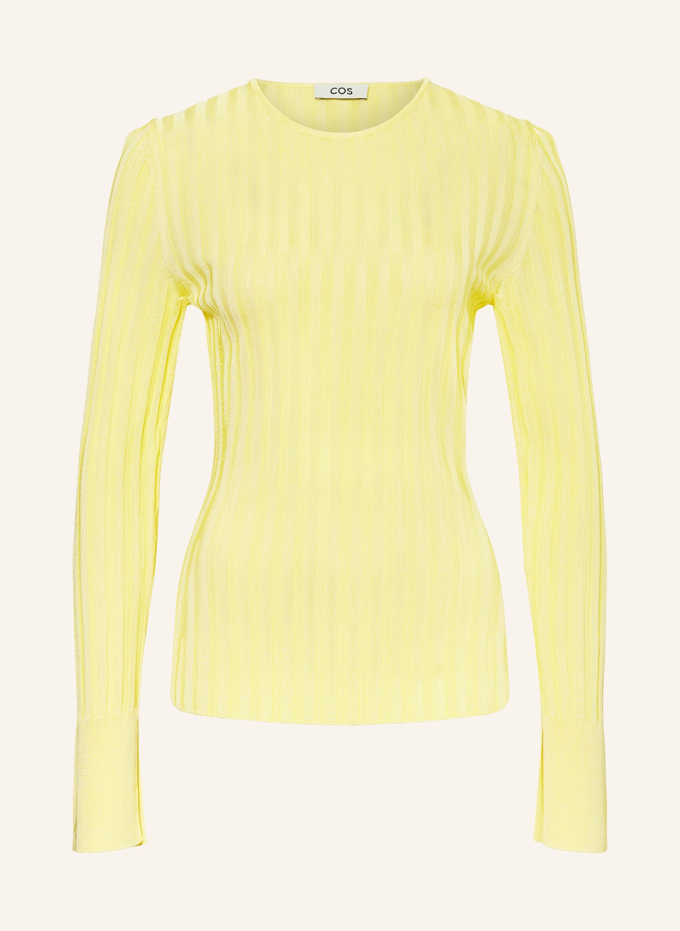 COS Long sleeve shirt, Color: YELLOW (Image 1)