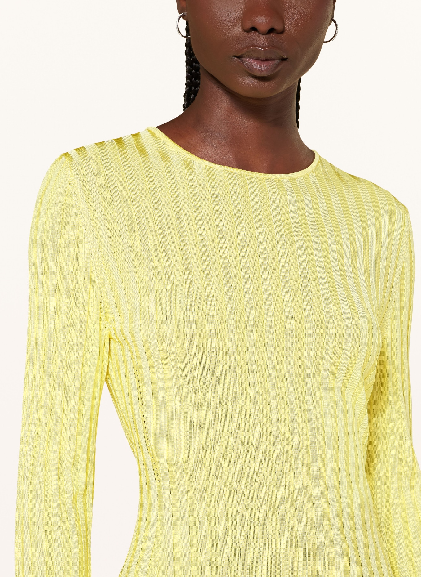 COS Long sleeve shirt, Color: YELLOW (Image 4)