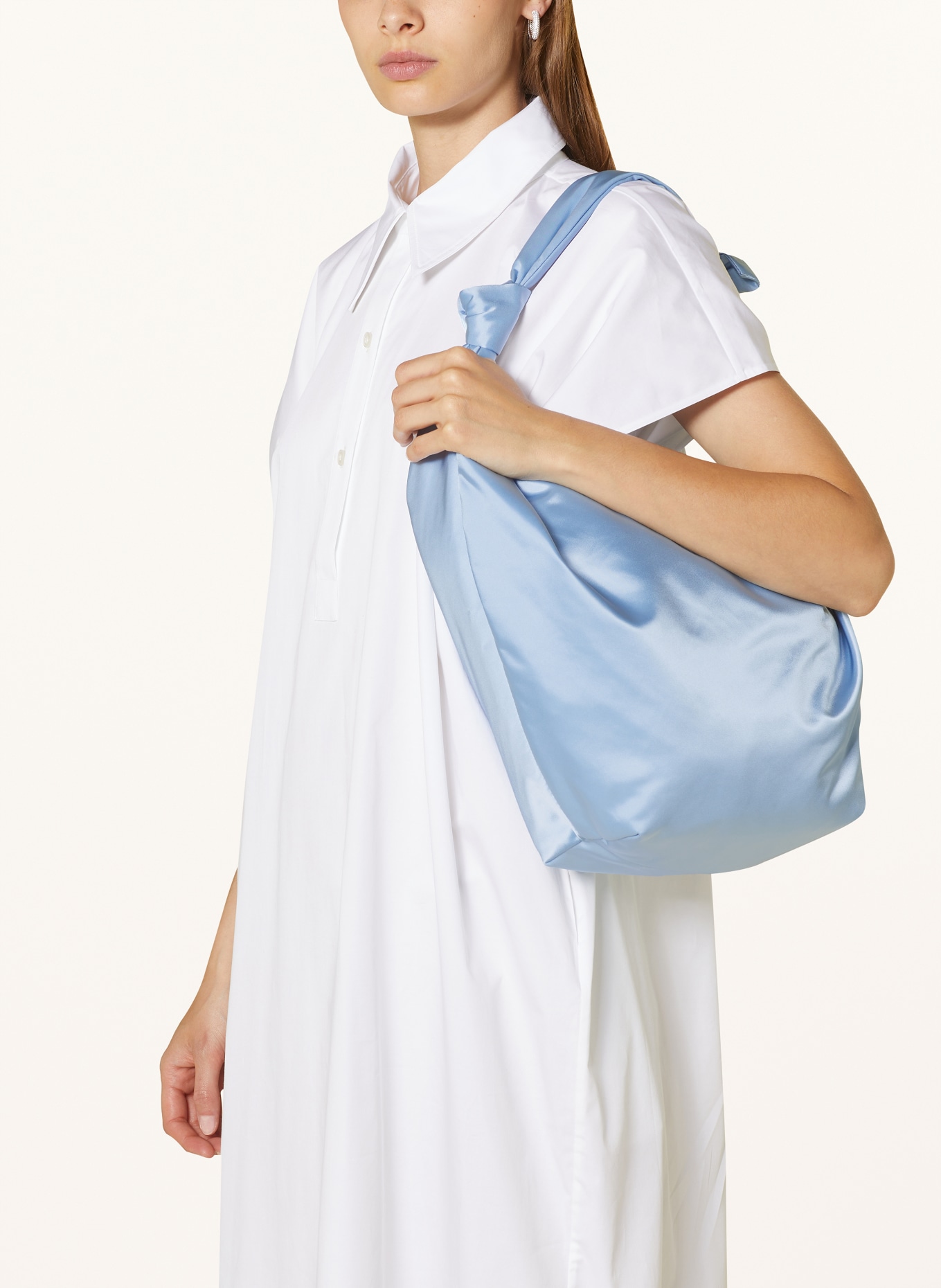COS Handbag, Color: LIGHT BLUE (Image 4)
