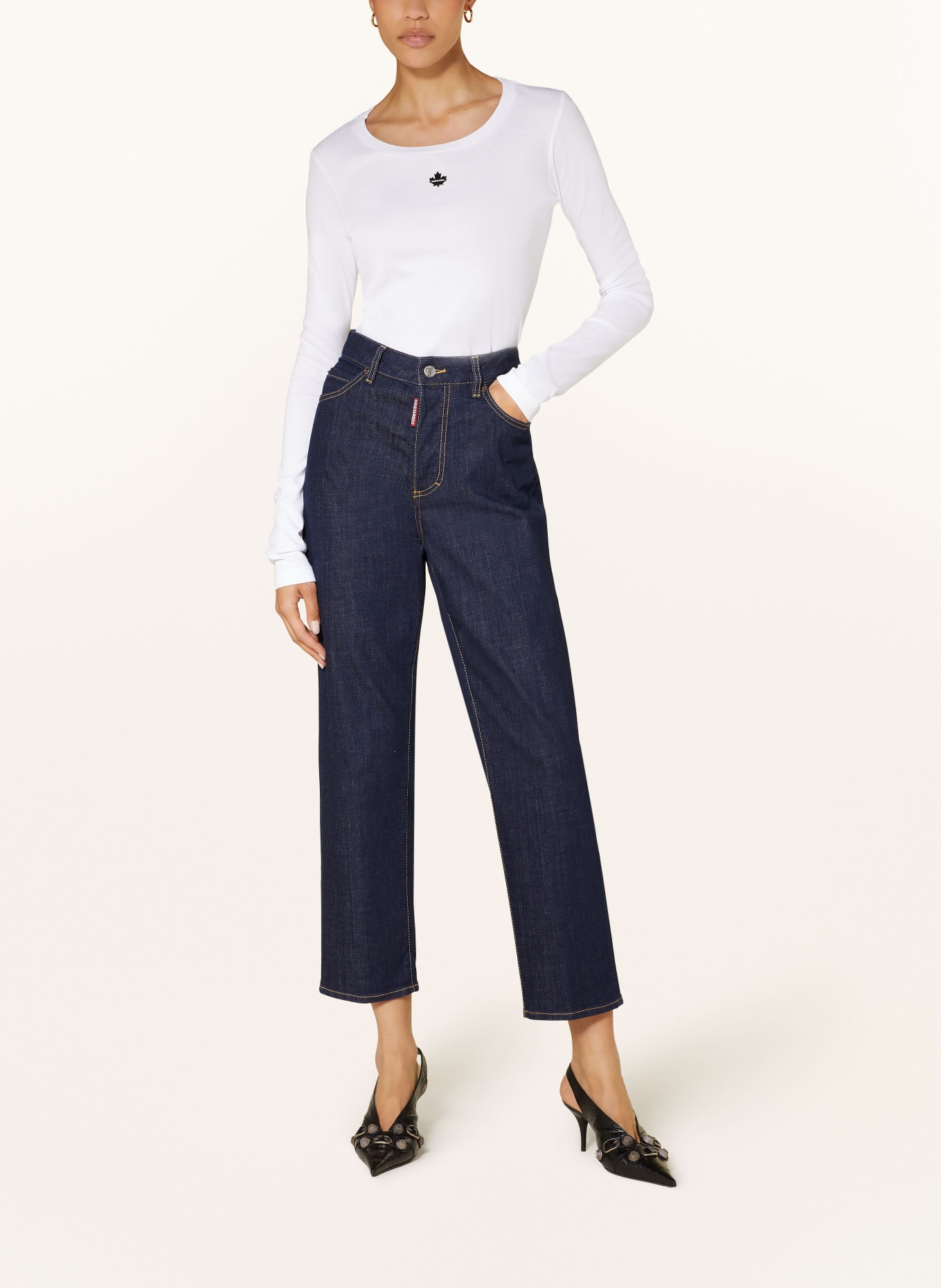 DSQUARED2 Jeans BOSTON: 470 NAVY BLUE