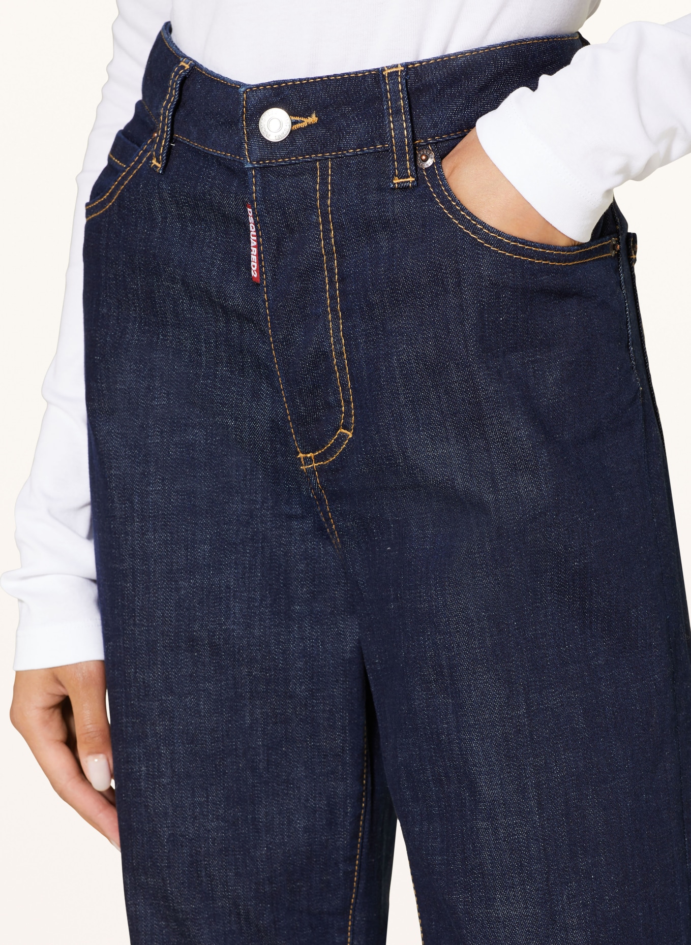 DSQUARED2 Jeans BOSTON: 470 NAVY BLUE