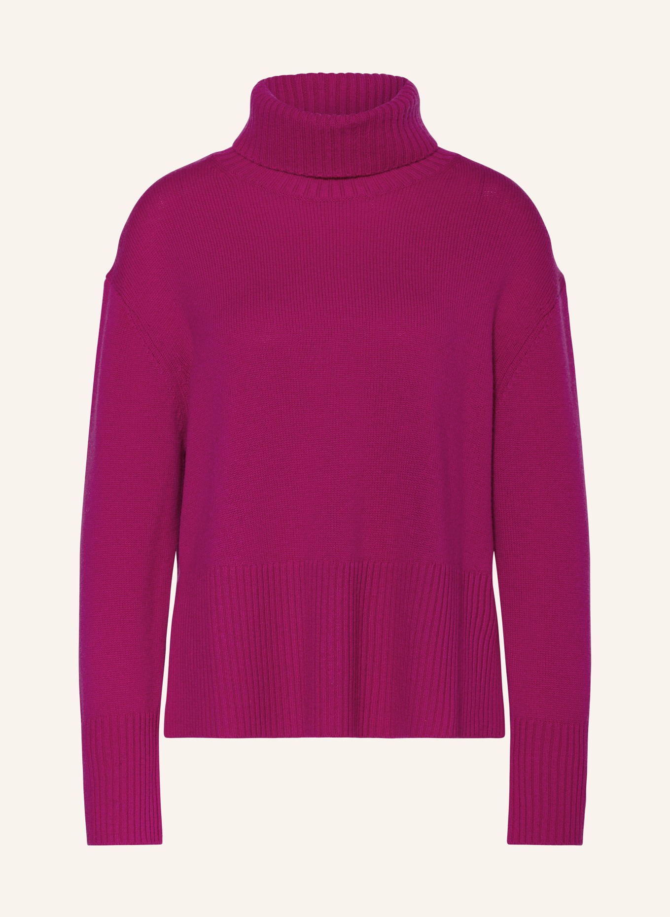 darling harbour Turtleneck sweater with cashmere, Color: FUCHSIA (Image 1)