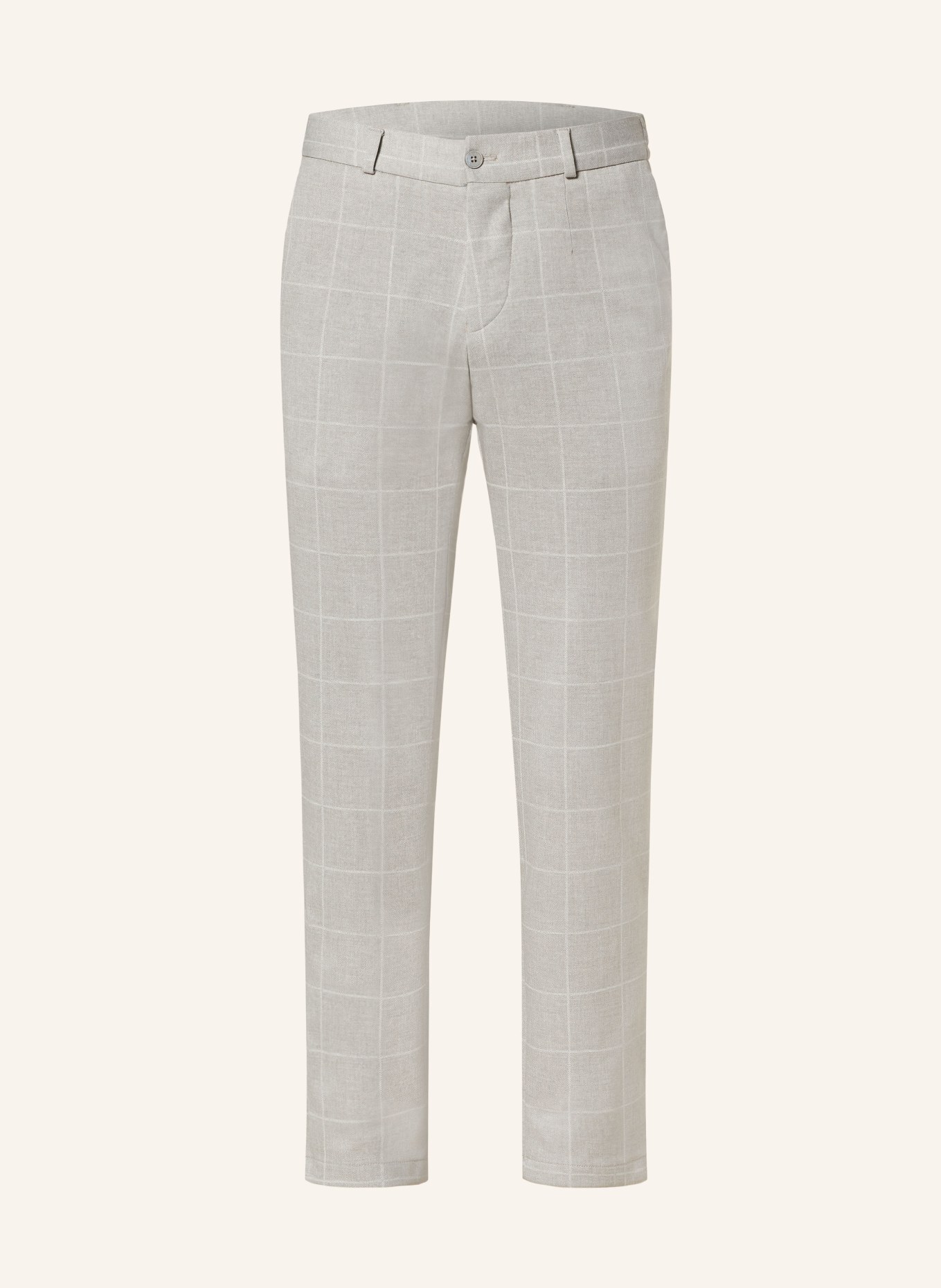 PAUL Oblekové kalhoty Extra Slim Fit z žerzeje, Barva: 220 SAND (Obrázek 1)