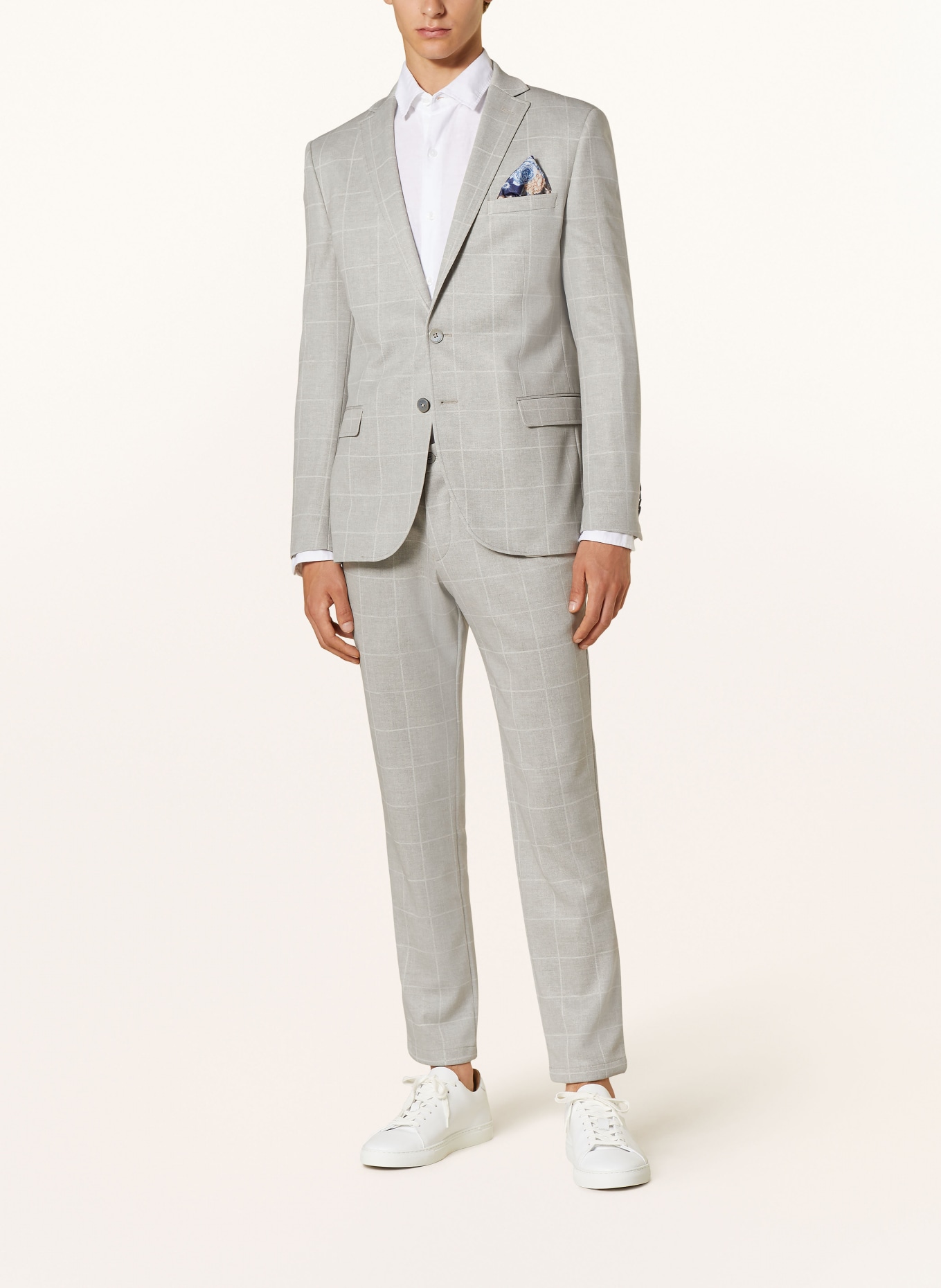 PAUL Suit trousers extra slim fit made of jersey, Color: 220 SAND (Image 2)